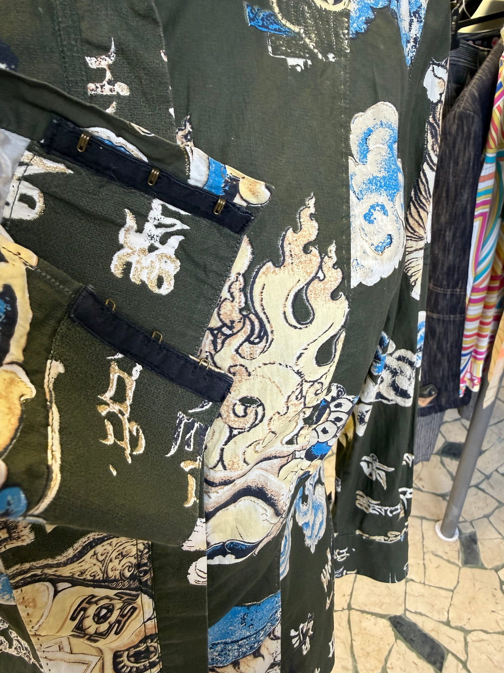 Camicia Roberto Cavalli stampa Tibet 2000”
