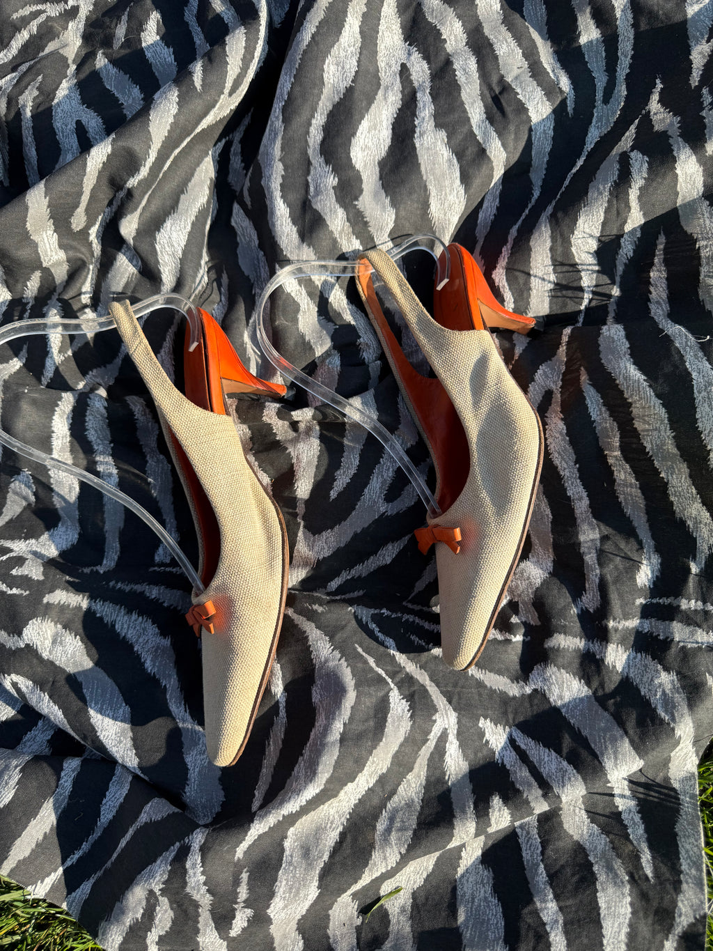 Sandali Slingback Prada 2000"