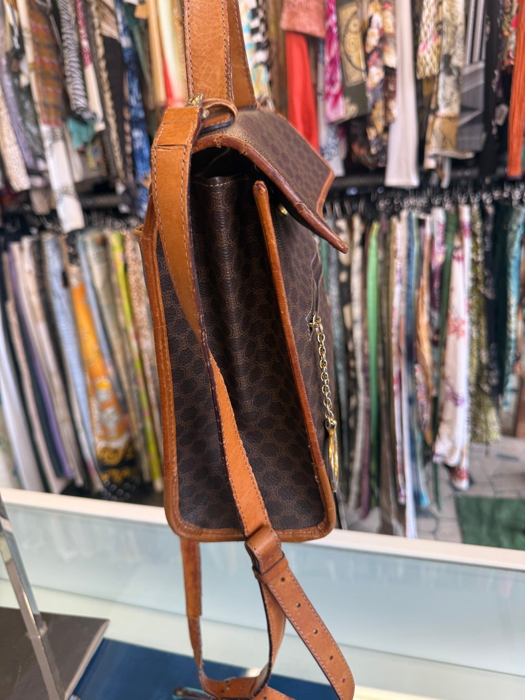 Borsa Celine Macadam a mano o tracolla 80s