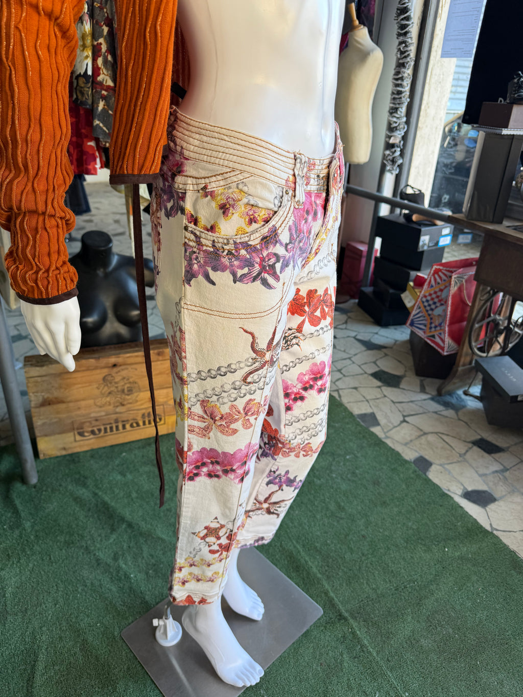 Jeans Hawaii gioiello Roberto Cavalli Just 2005” circa