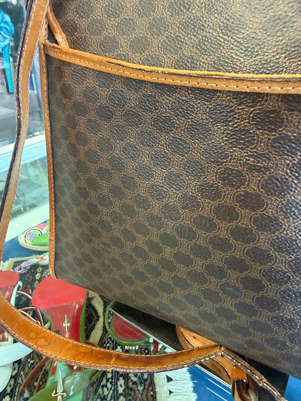 Borsa Celine Macadam a mano o tracolla 80s