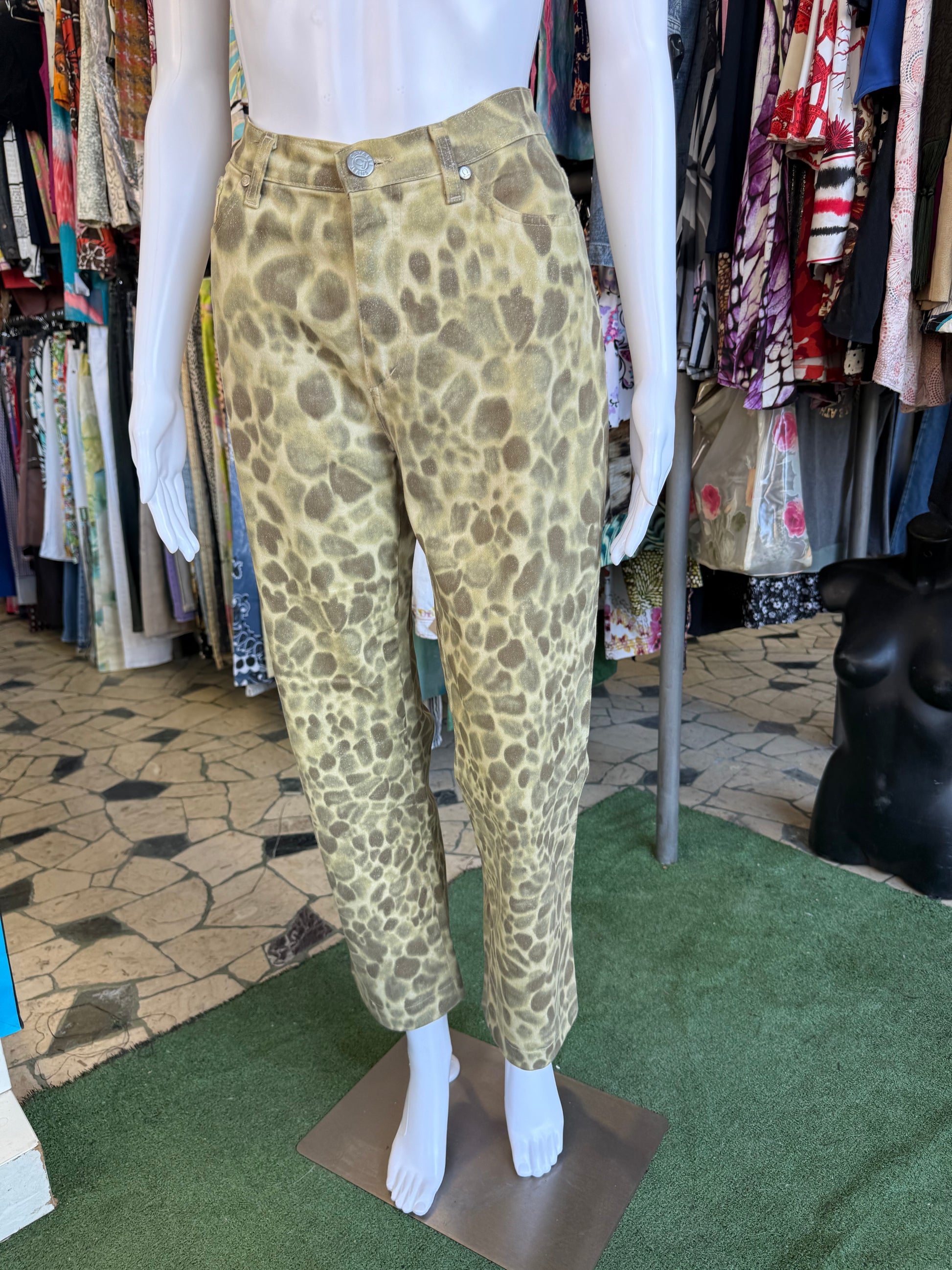 Jeans Roberto Cavalli giraffa 00s