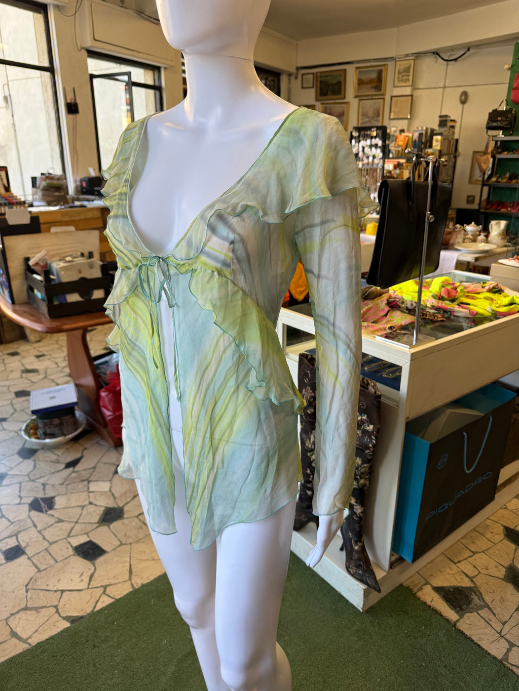 Camicia a laccio Missoni seta 00s
