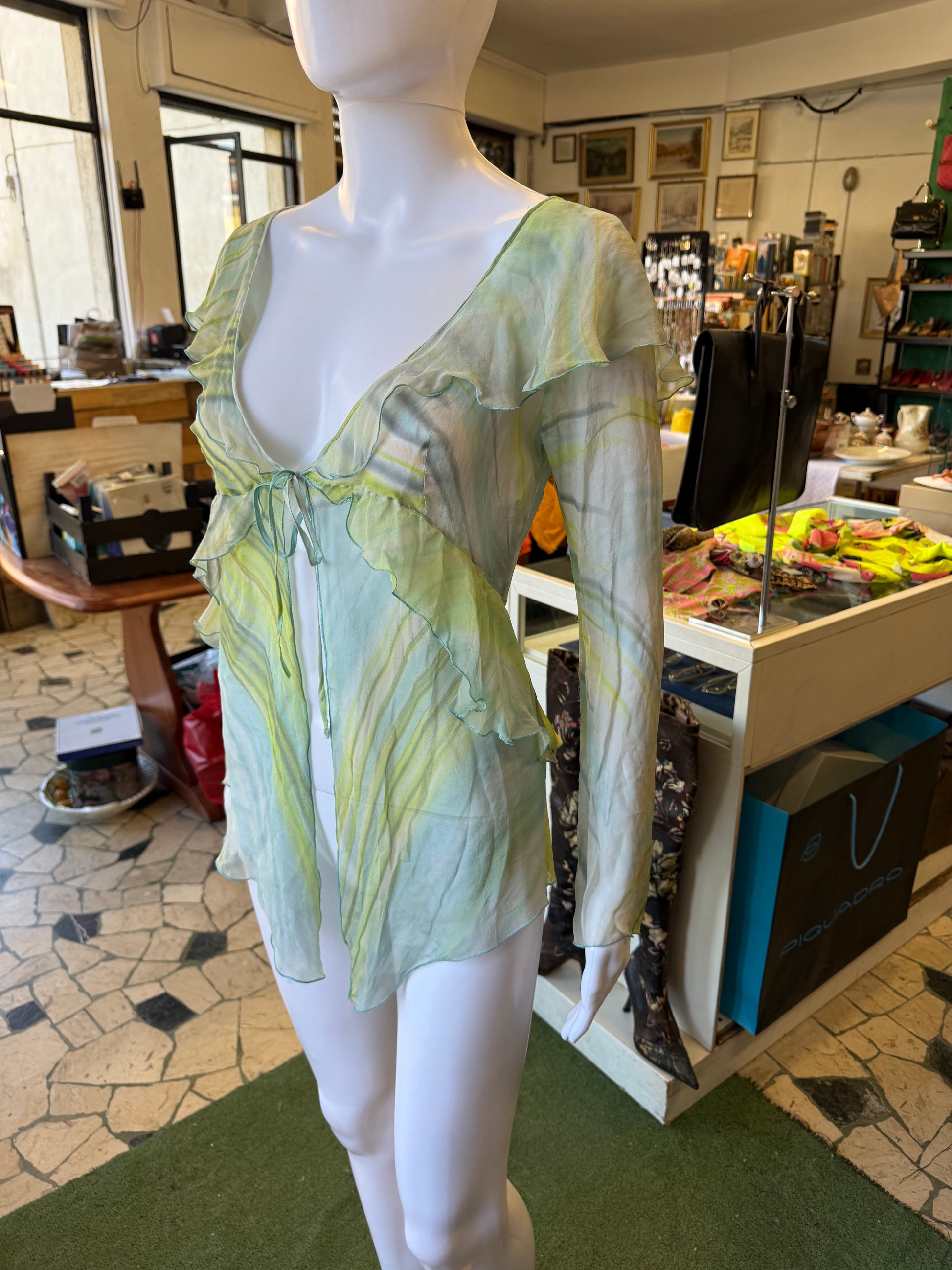 Camicia a laccio Missoni seta 00s