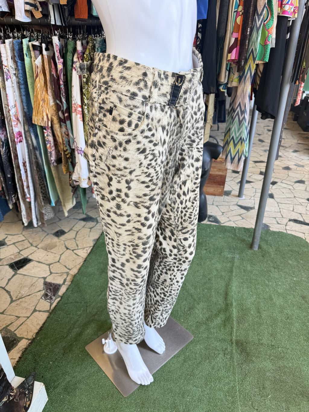 Jeans Roberto Cavalli just leopardo 00s