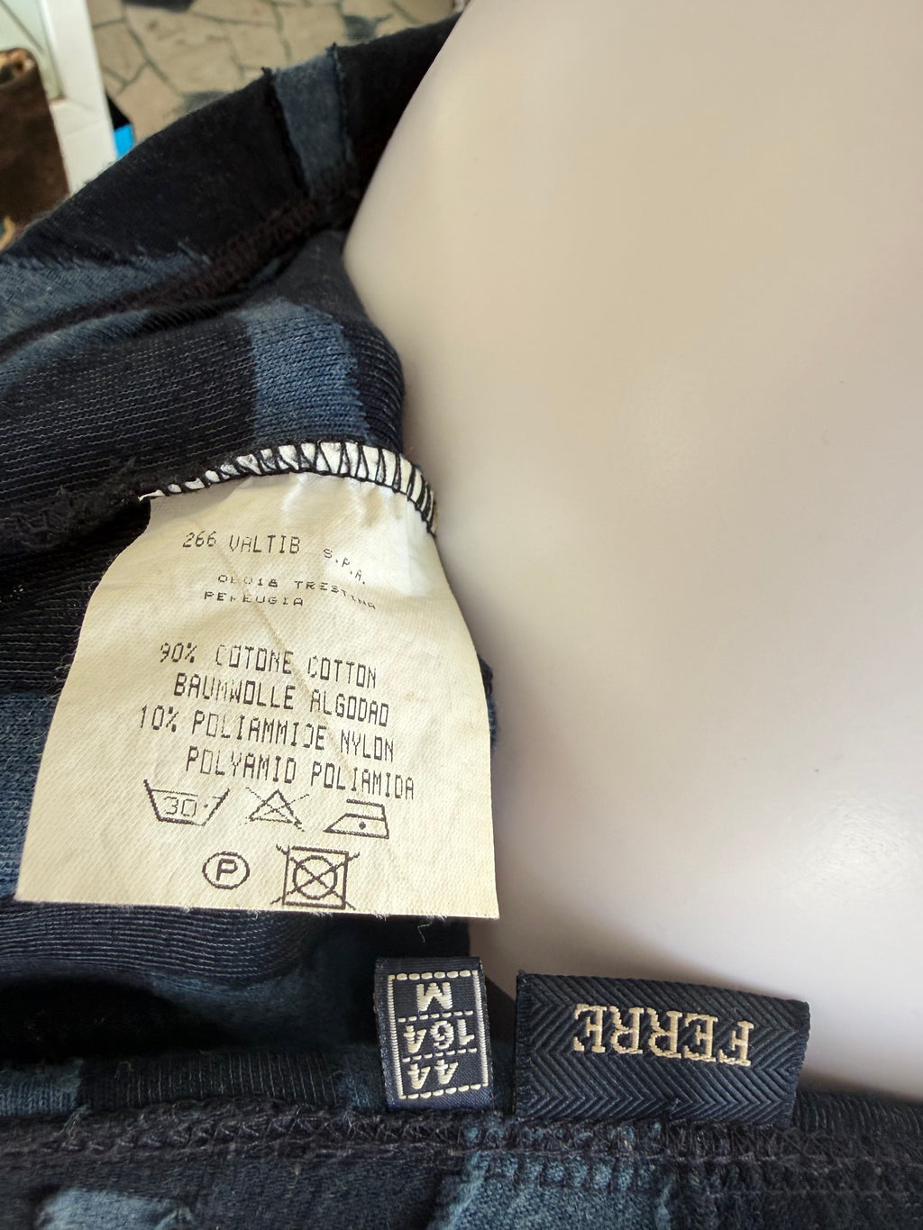 Pantalone Gianfranco Ferrè logo 1990s