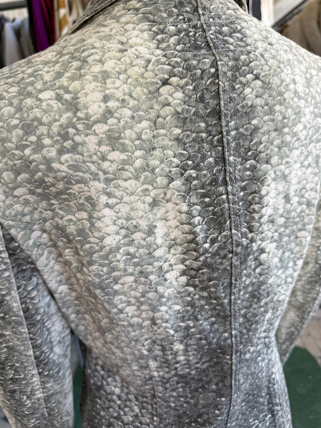 Blazer Roberto Cavalli nermaid/ fish 1990s