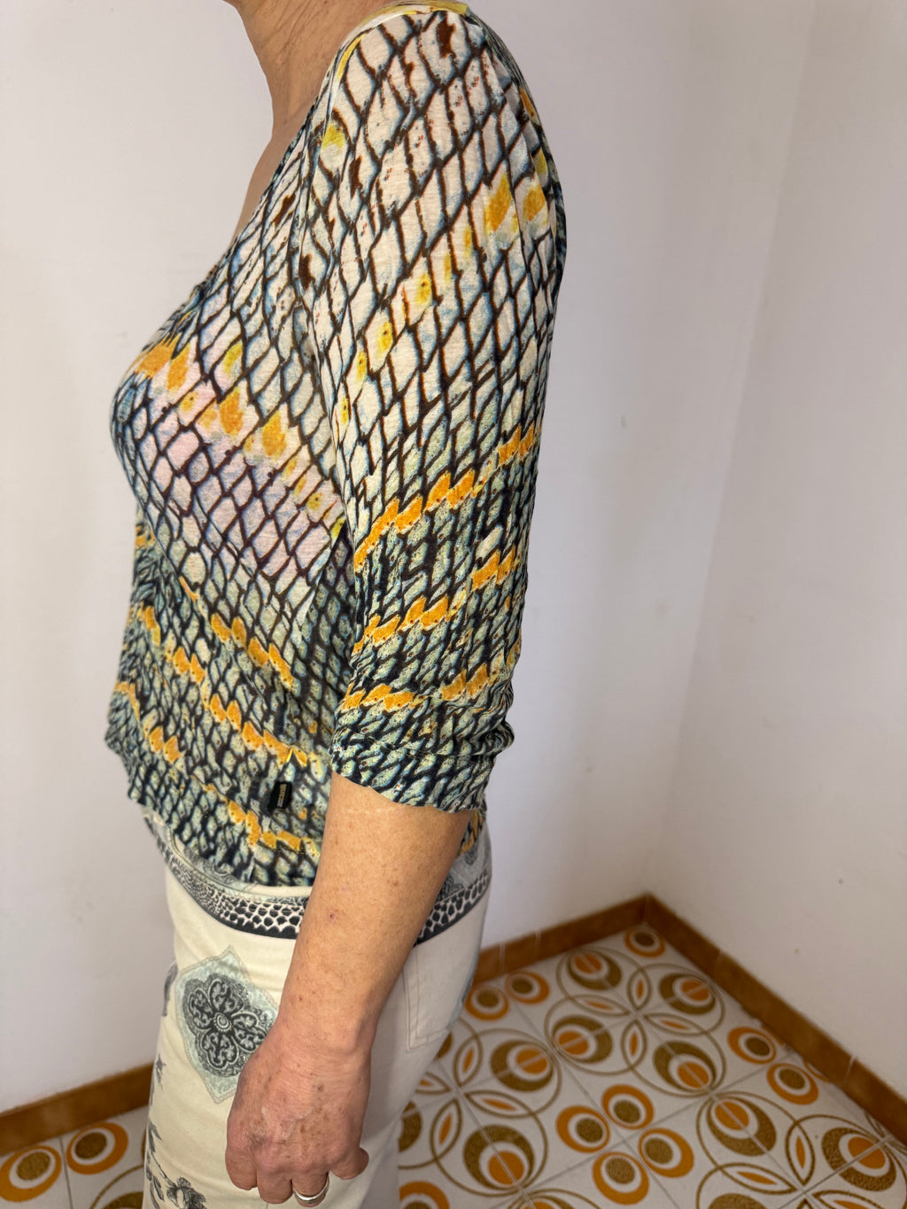 Top Squame pesce Roberto Cavalli Just 2000”