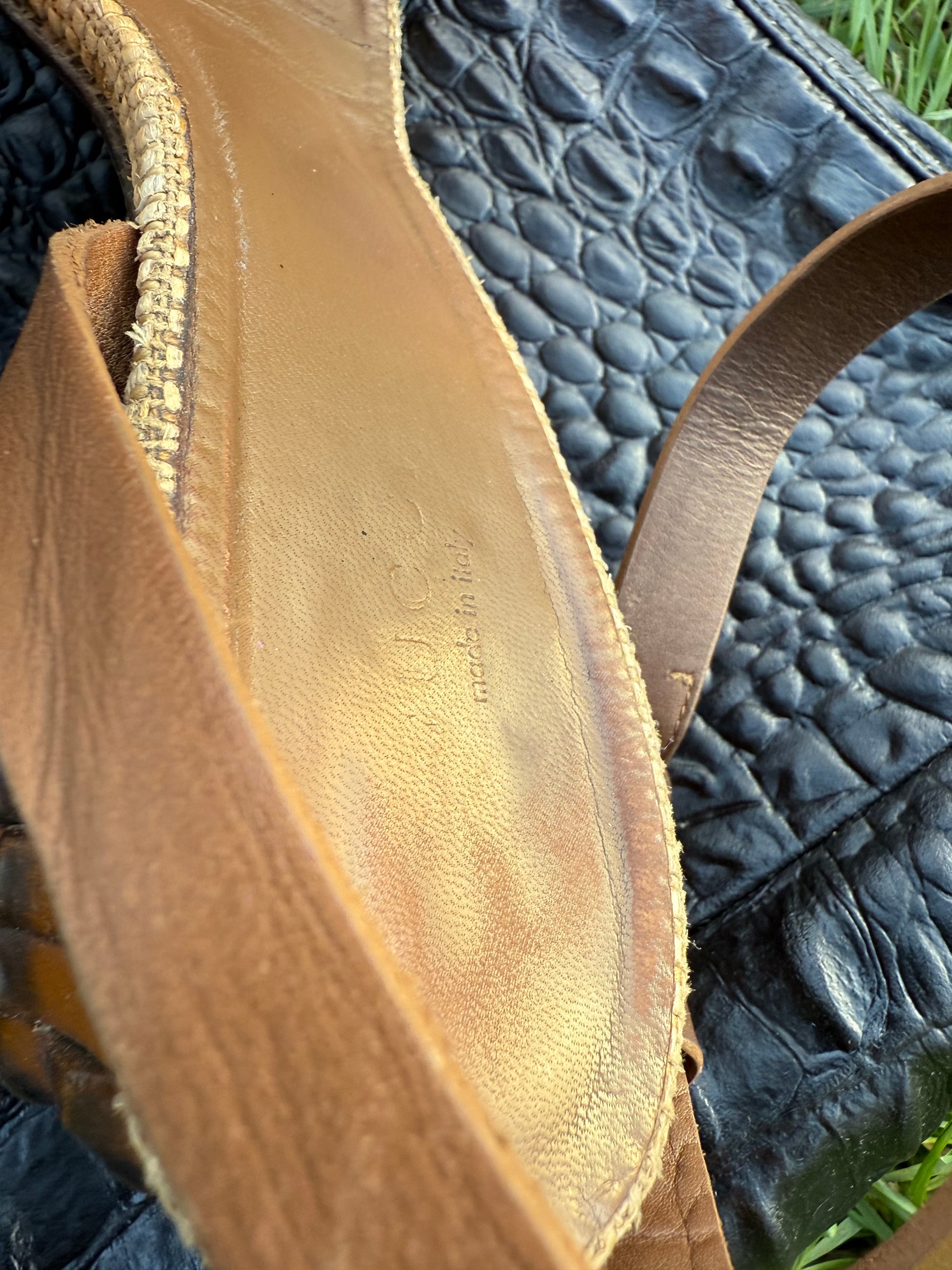 Sandali Gucci tacco bambù 2010”