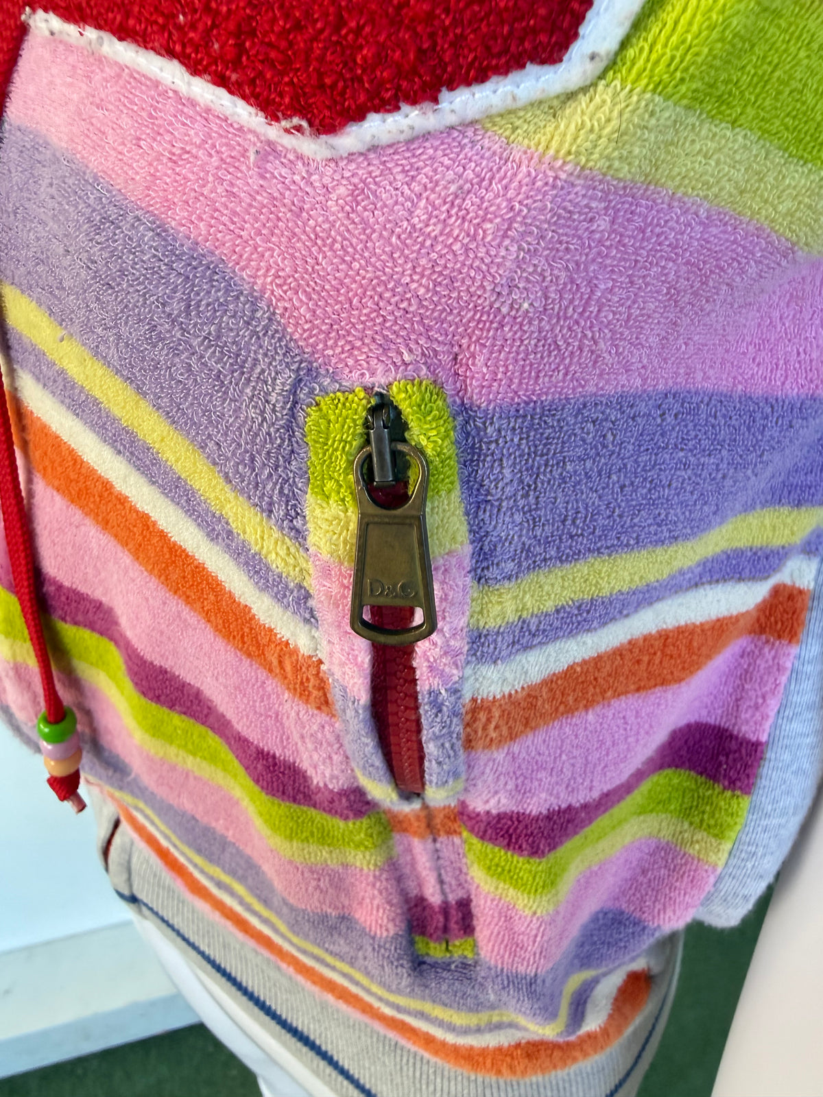 Gilet colorato Dolce & Gabbana SS2003