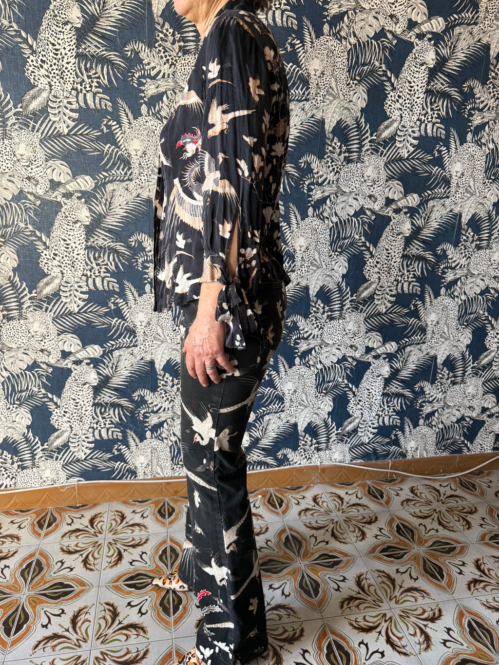 Completo Roberto Cavalli Just Giappone aironi 2000”