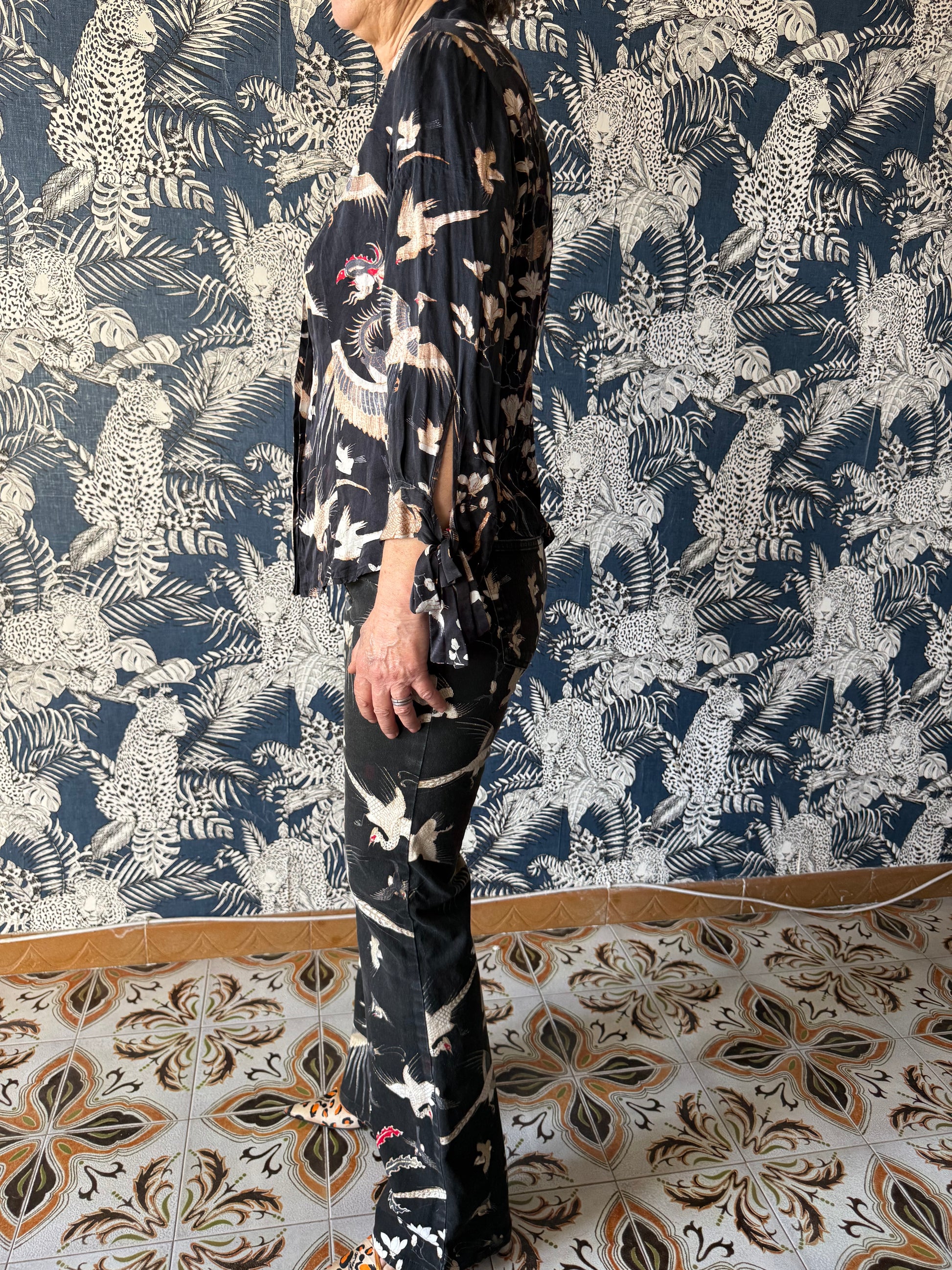 Completo Roberto Cavalli Just Giappone aironi 2000”