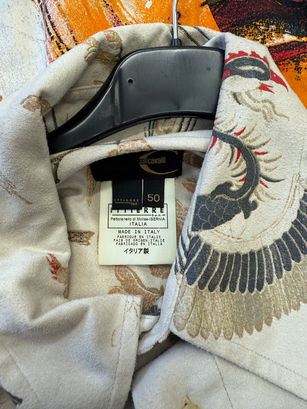 Camicia Roberto Cavalli uomo aironi