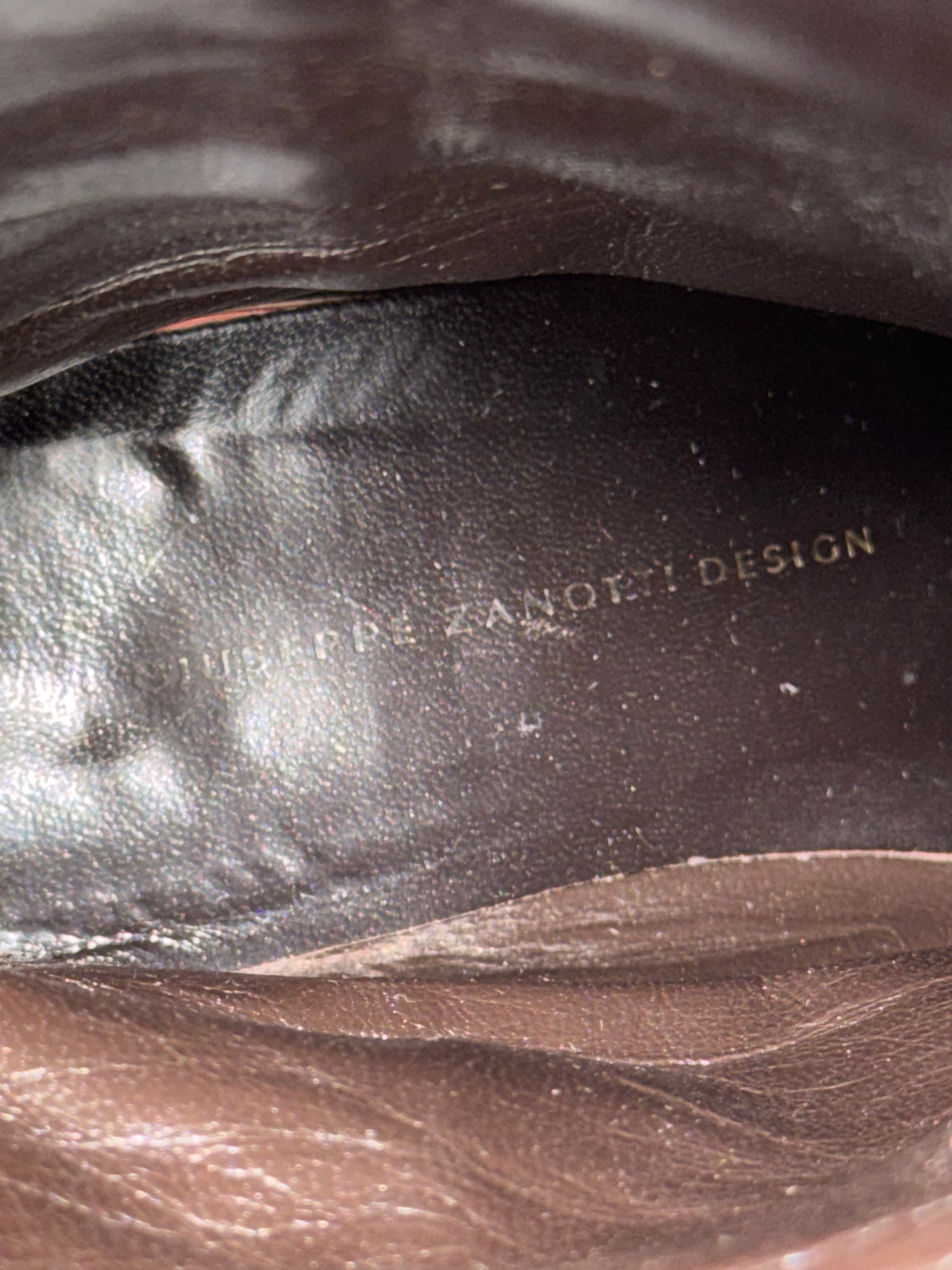Stivali gioiello Giuseppe Zanotti Cowboy Texani pitone