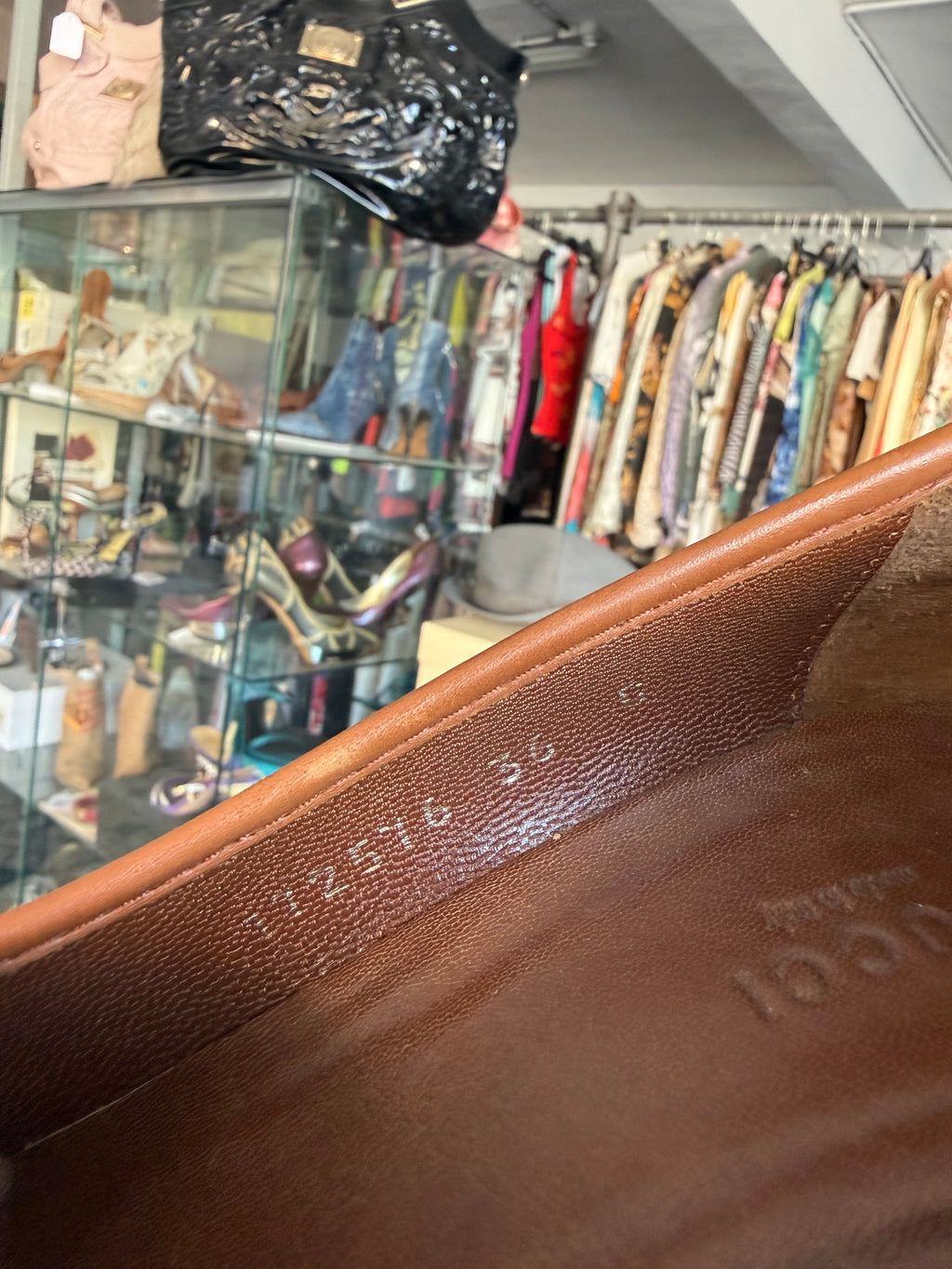 Décolleté Gucci bambù 00s