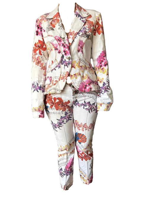 Abito completo Hawaii gioiello Roberto Cavalli Just 2005” circa