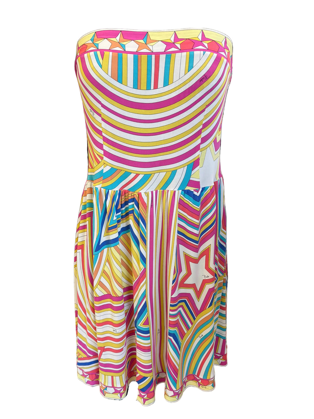Abito Emilio Pucci SS2008 stelle geometriche
