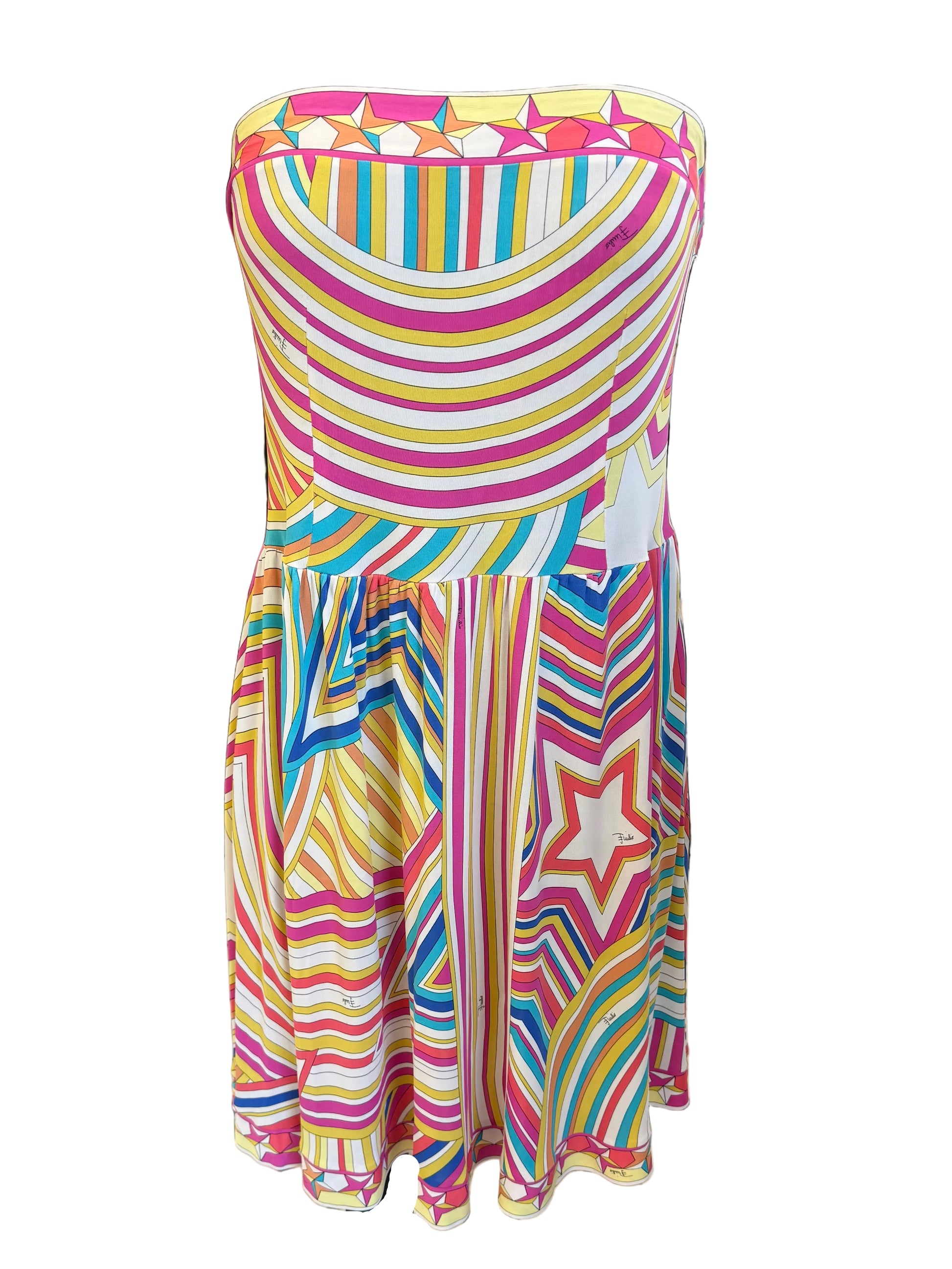 Abito Emilio Pucci SS2008 stelle geometriche