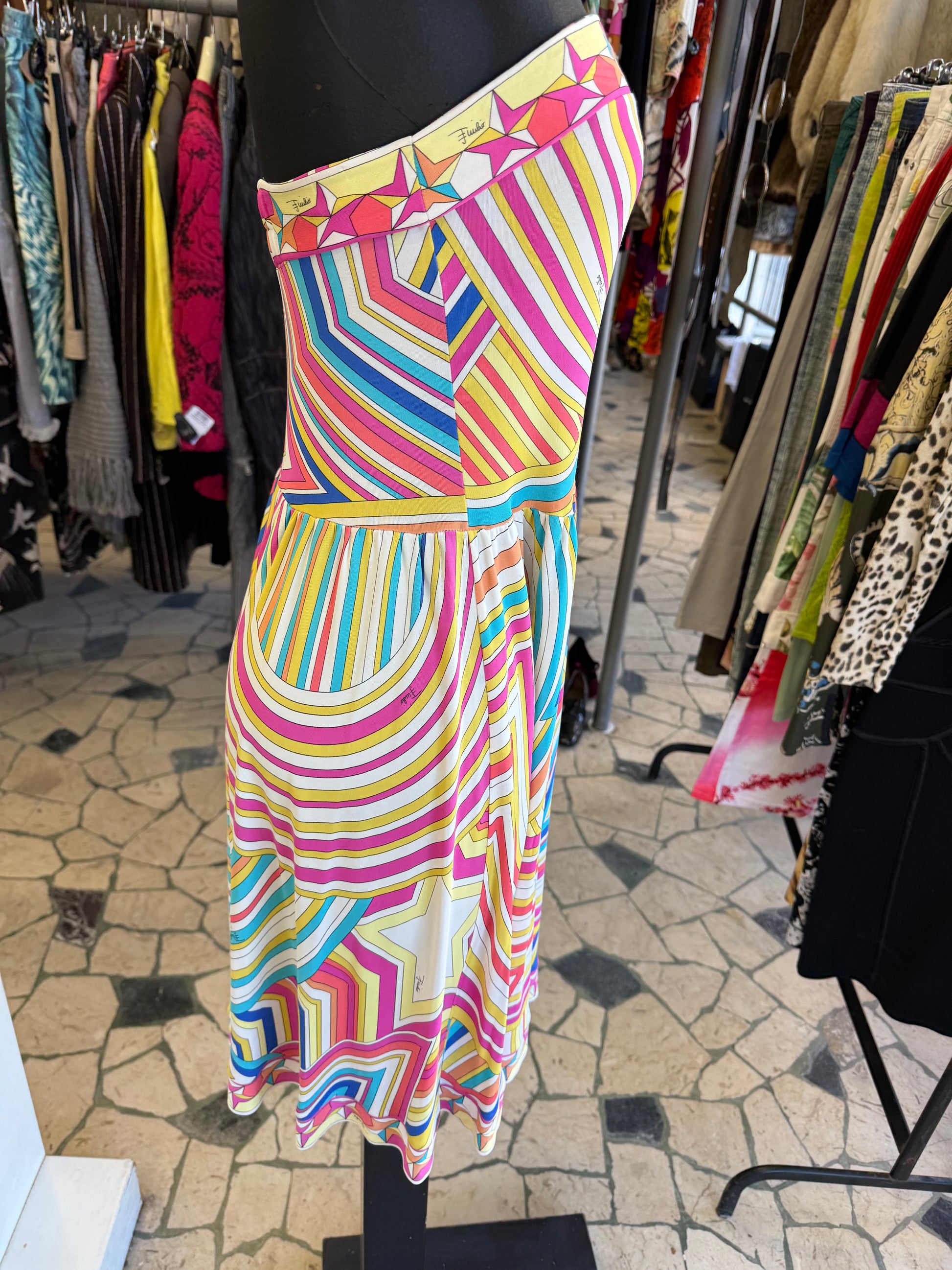 Abito Emilio Pucci SS2008 stelle geometriche