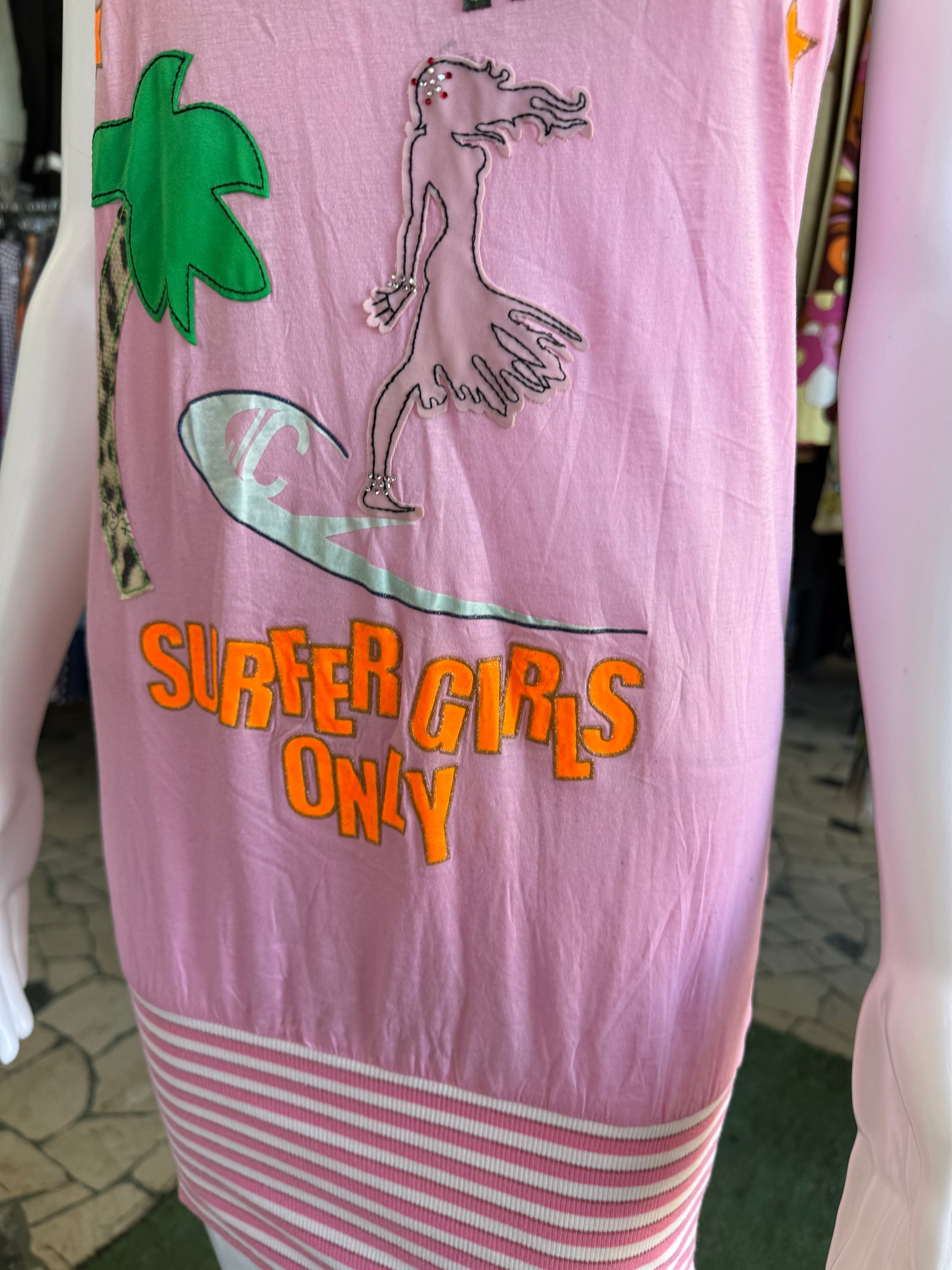 Abito Roberto Cavalli spiaggia 2000s