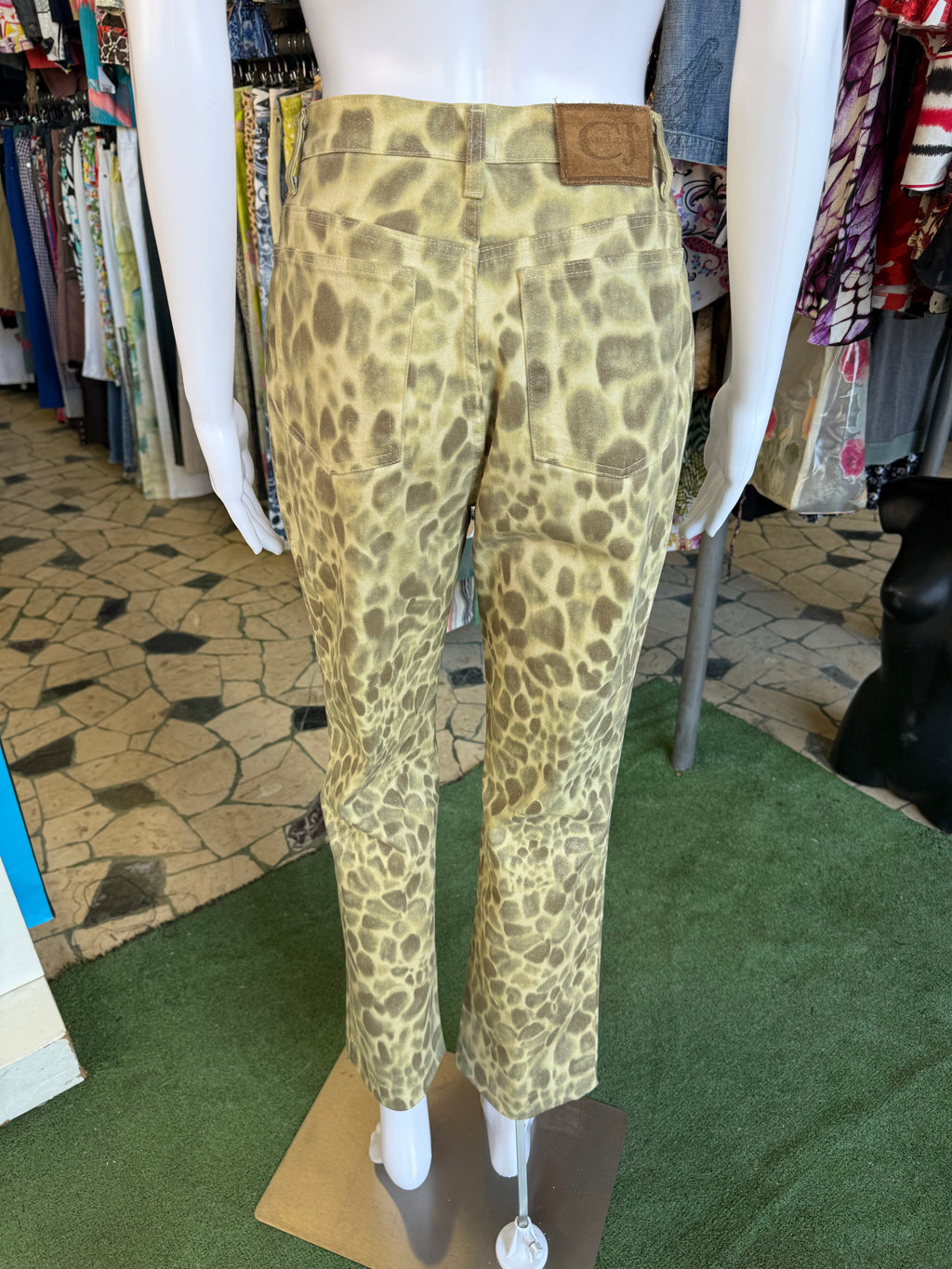 Jeans Roberto Cavalli giraffa 00s