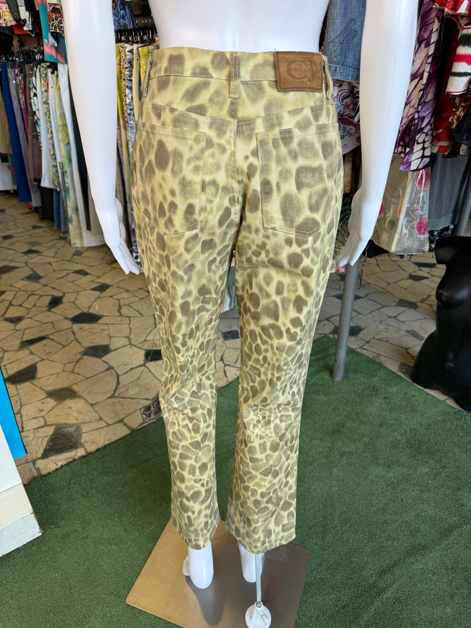 Jeans Roberto Cavalli giraffa 00s