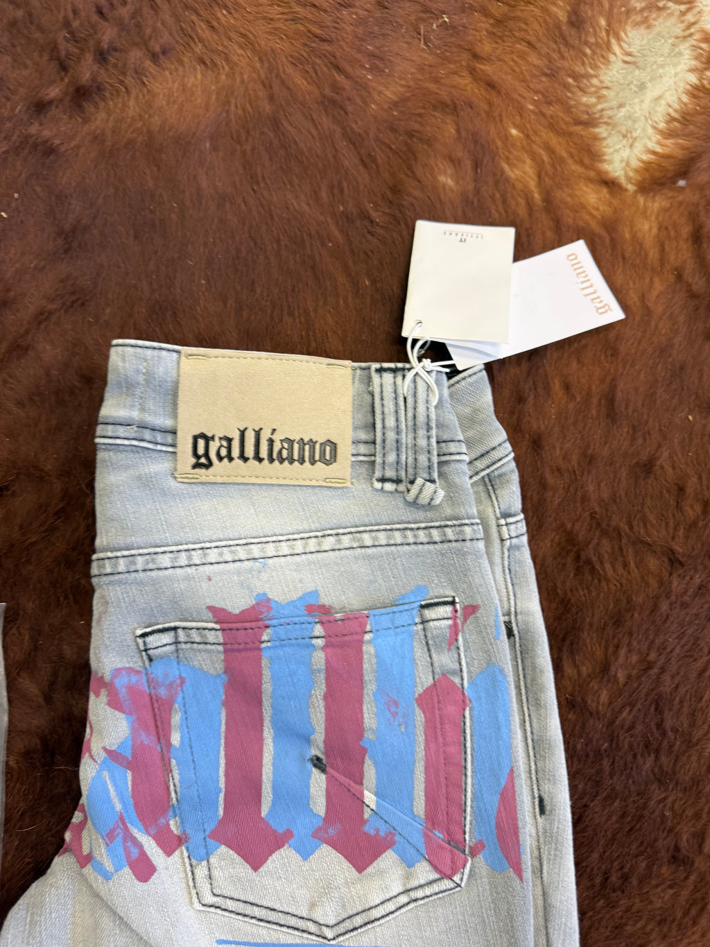 Jeans John Galliano Gazzette 2000” nuovo