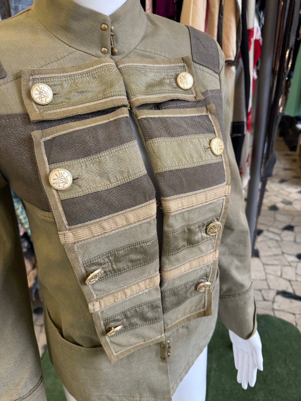 Giacca Napoleone Marithè Francois Girbaud 00s