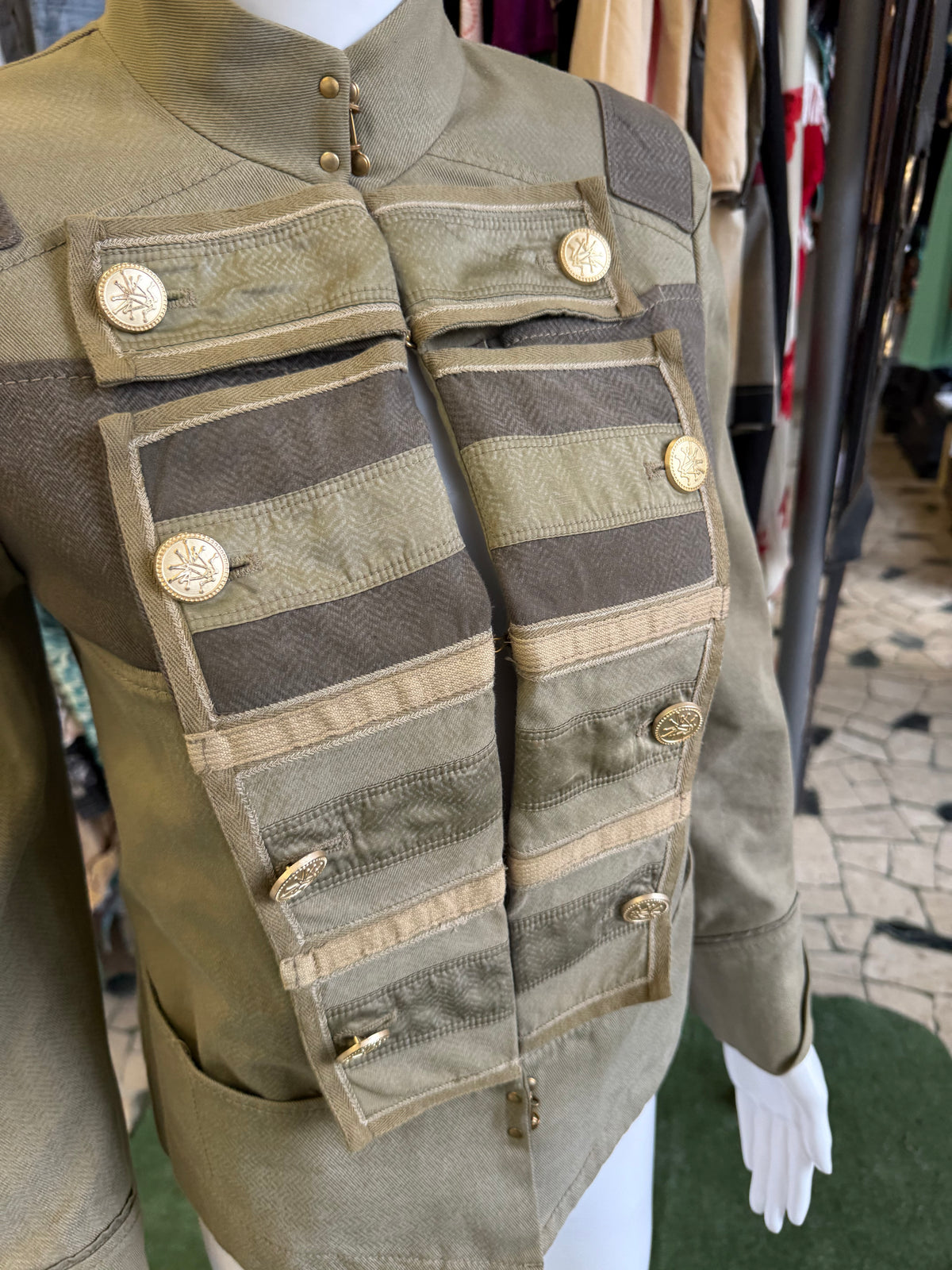 Giacca Napoleone Marithè Francois Girbaud 00s