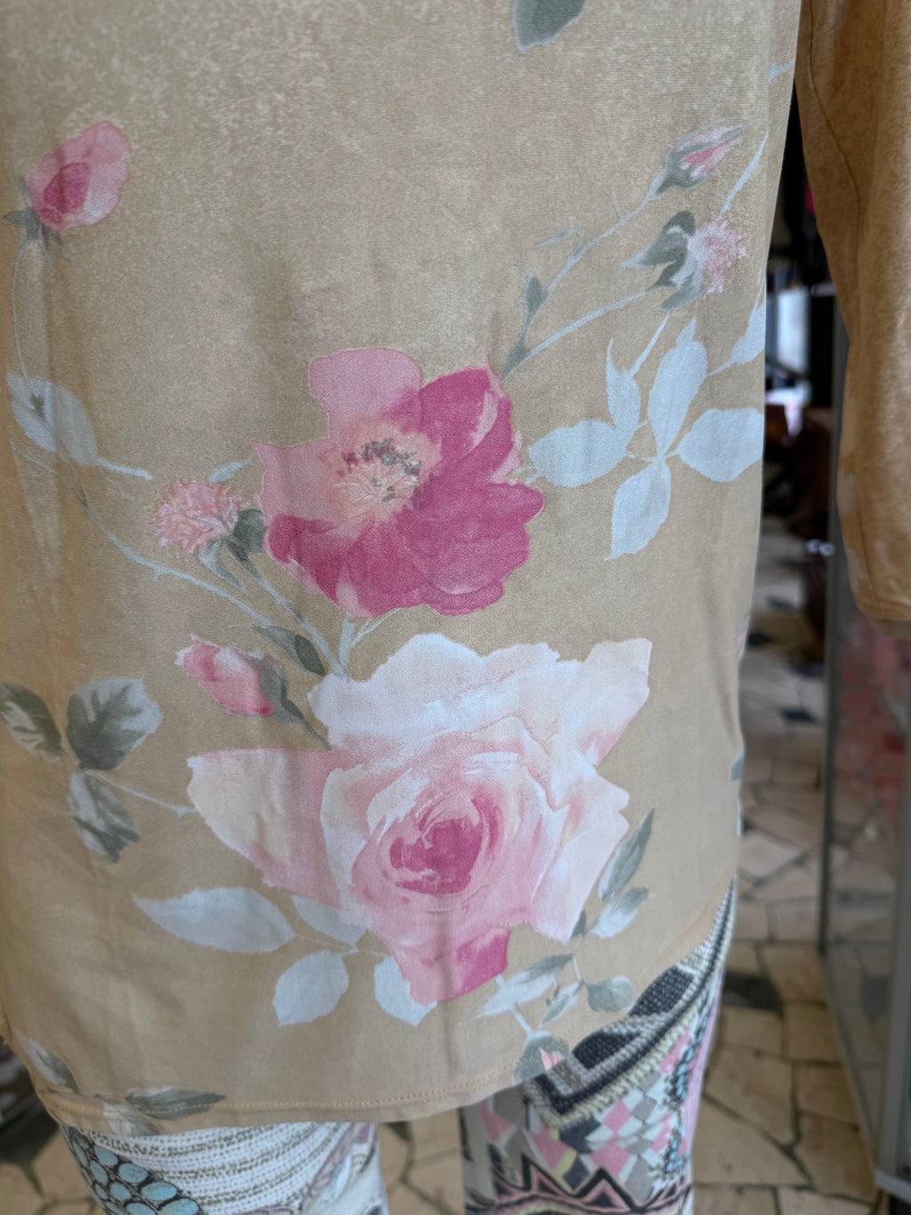 Top Roberto Cavalli SS1998 rose