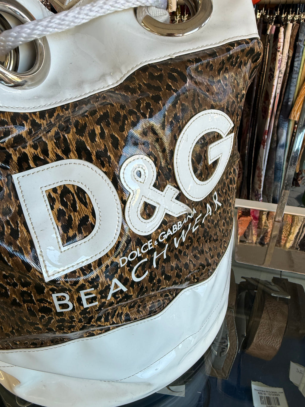 Borsone da spiaggia Dolce & Gabbana da spiaggia 2000s