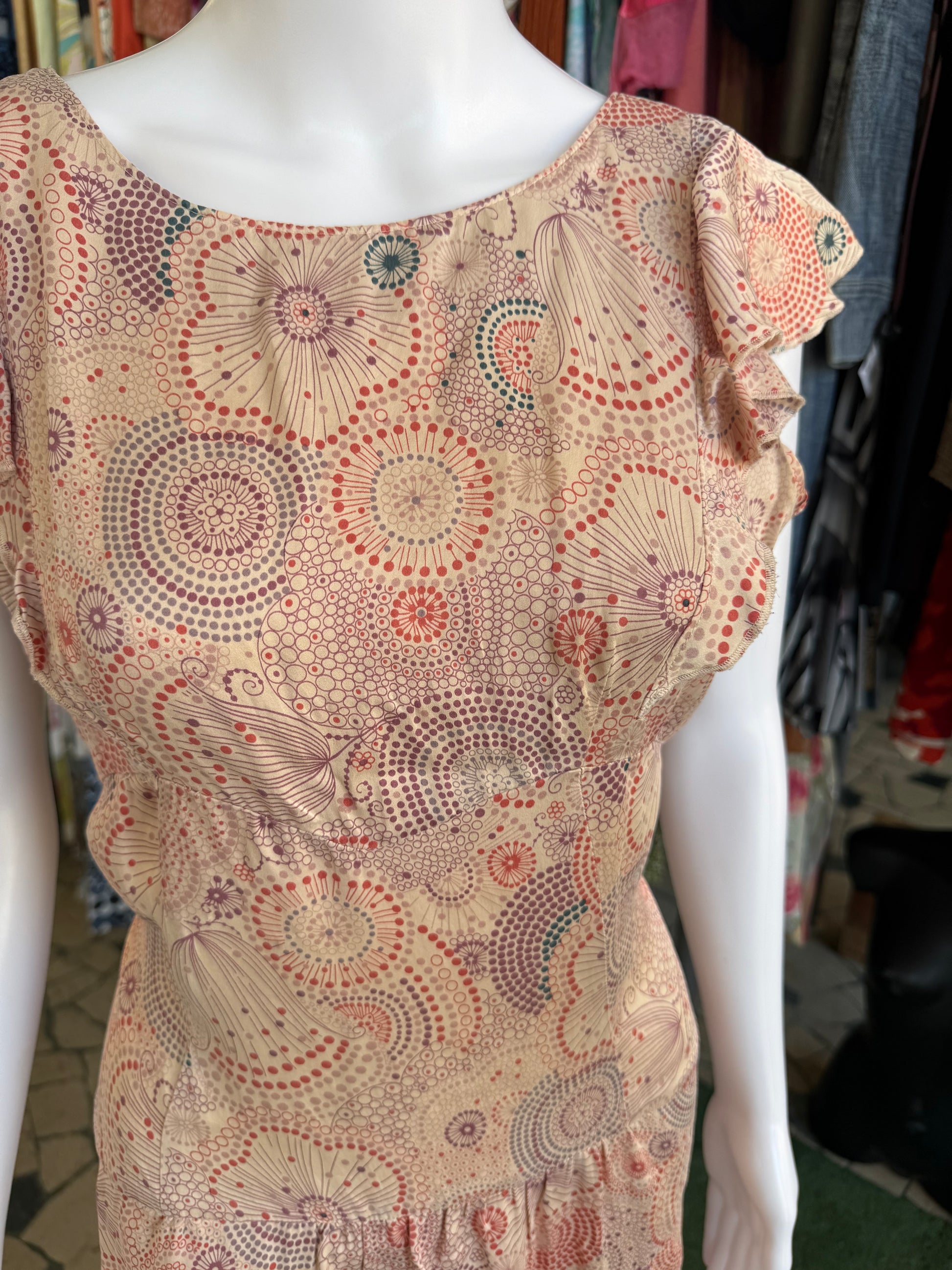 Abito Marc Jacobs floreale 100% seta
