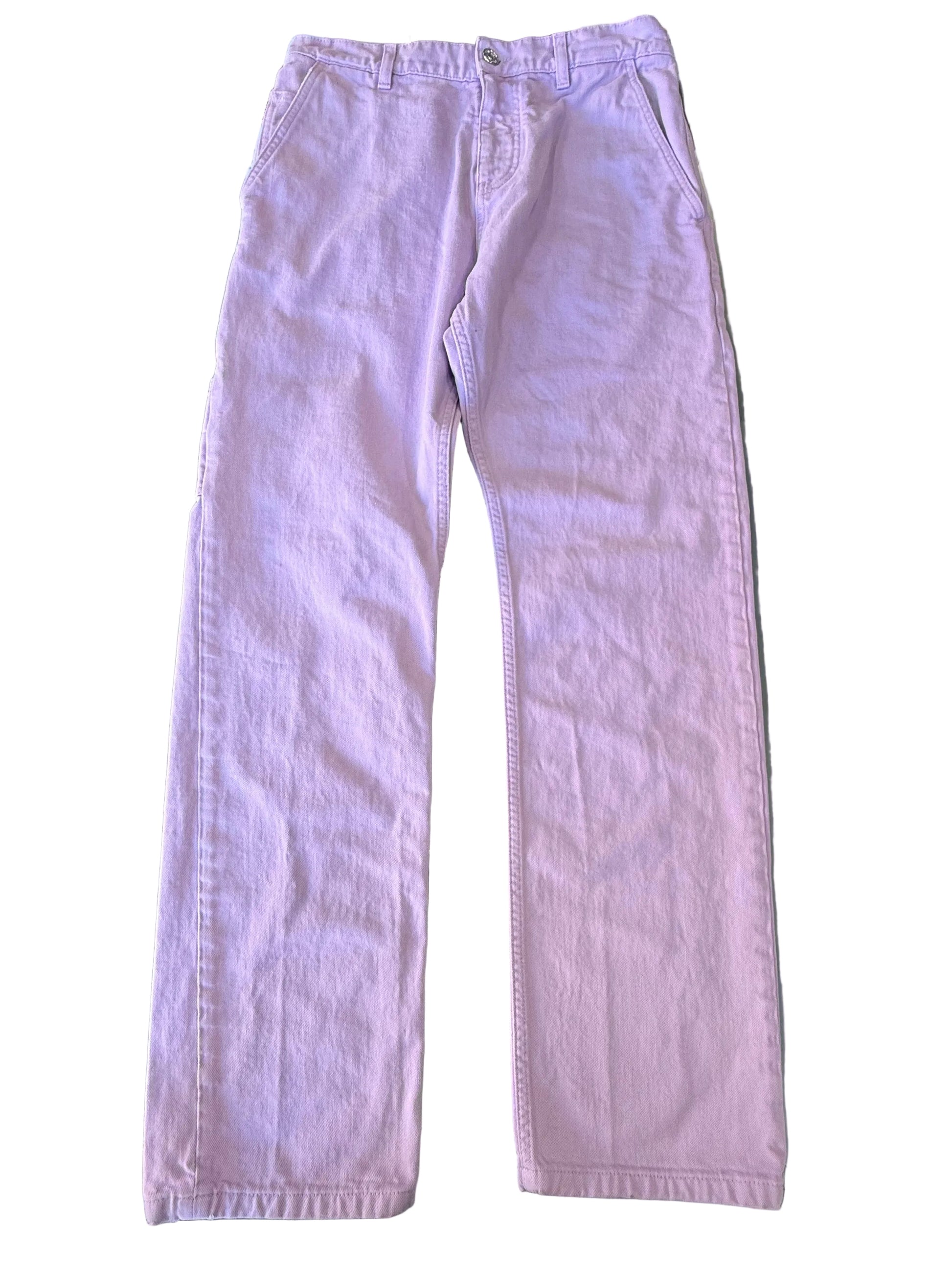 Jeans Versace cargo uomo lilla