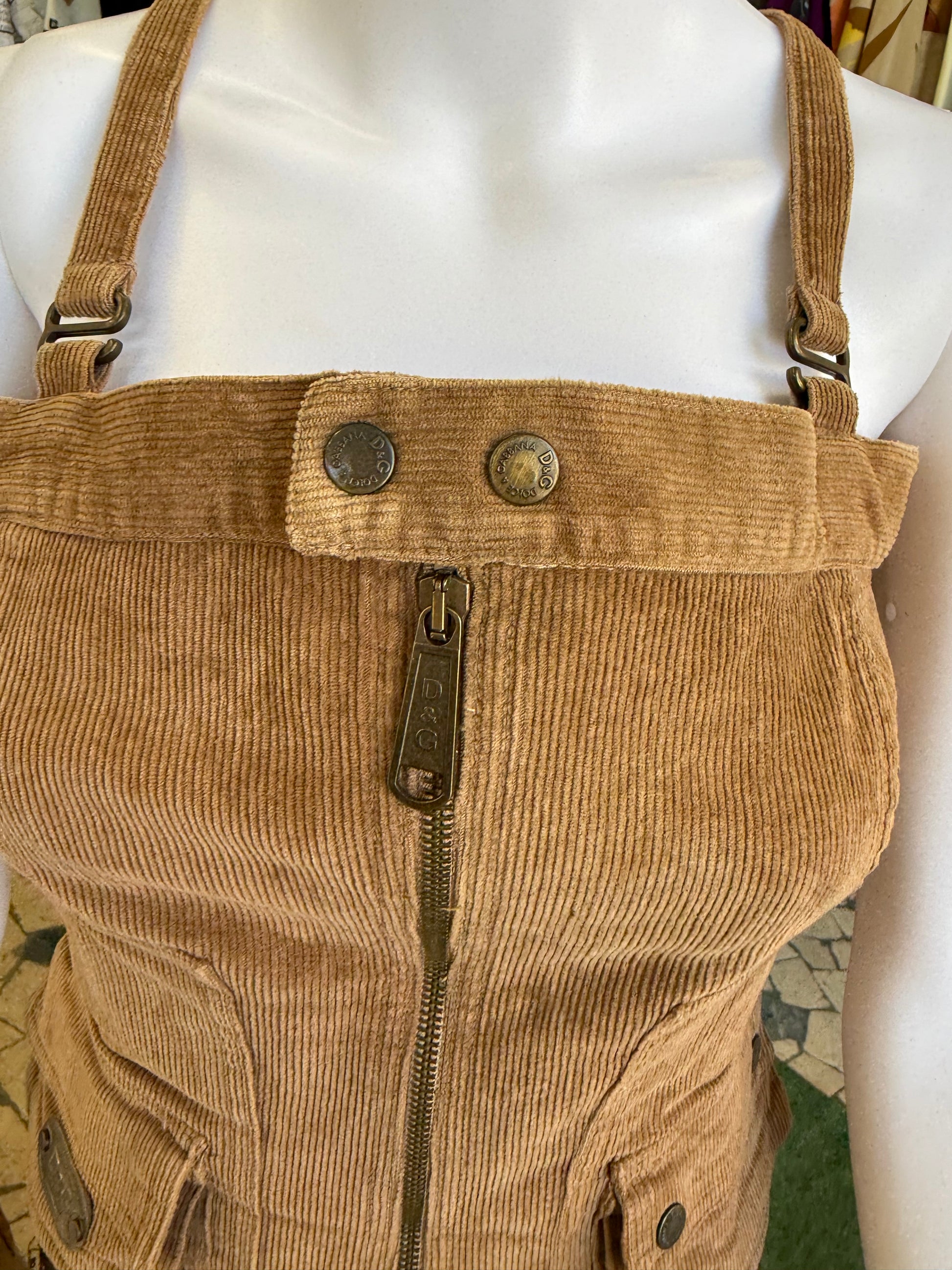 Top corsetto Dolce&GabbanaGabbana FW2002 cowboy