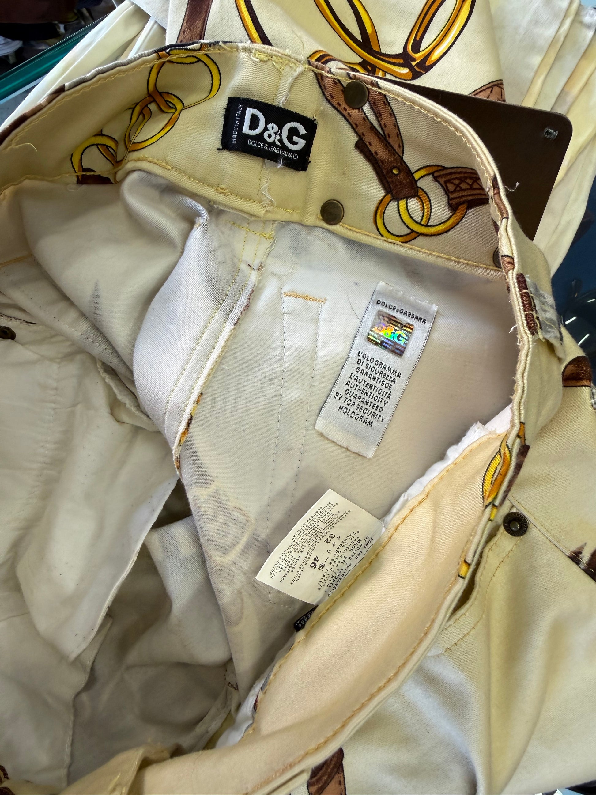 Jeans Dolce e Gabbana Cavalli 00s