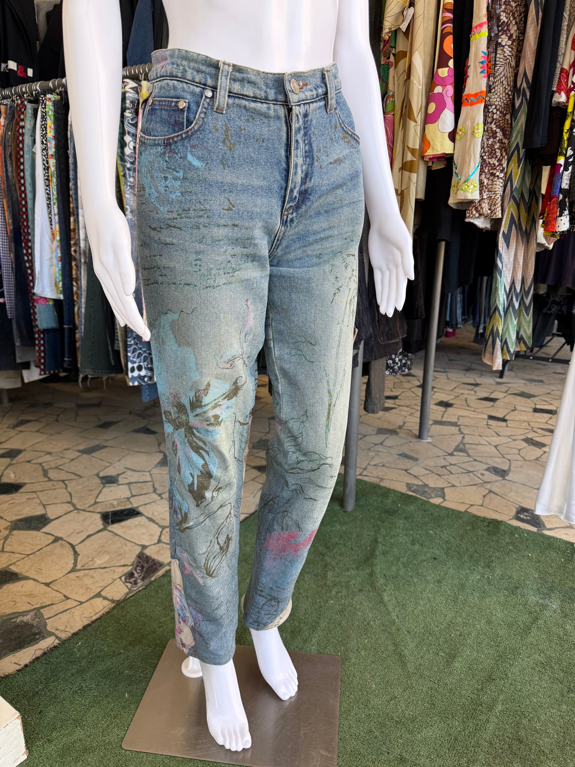 Jeans Roberto Cavalli Patchwork 2000”