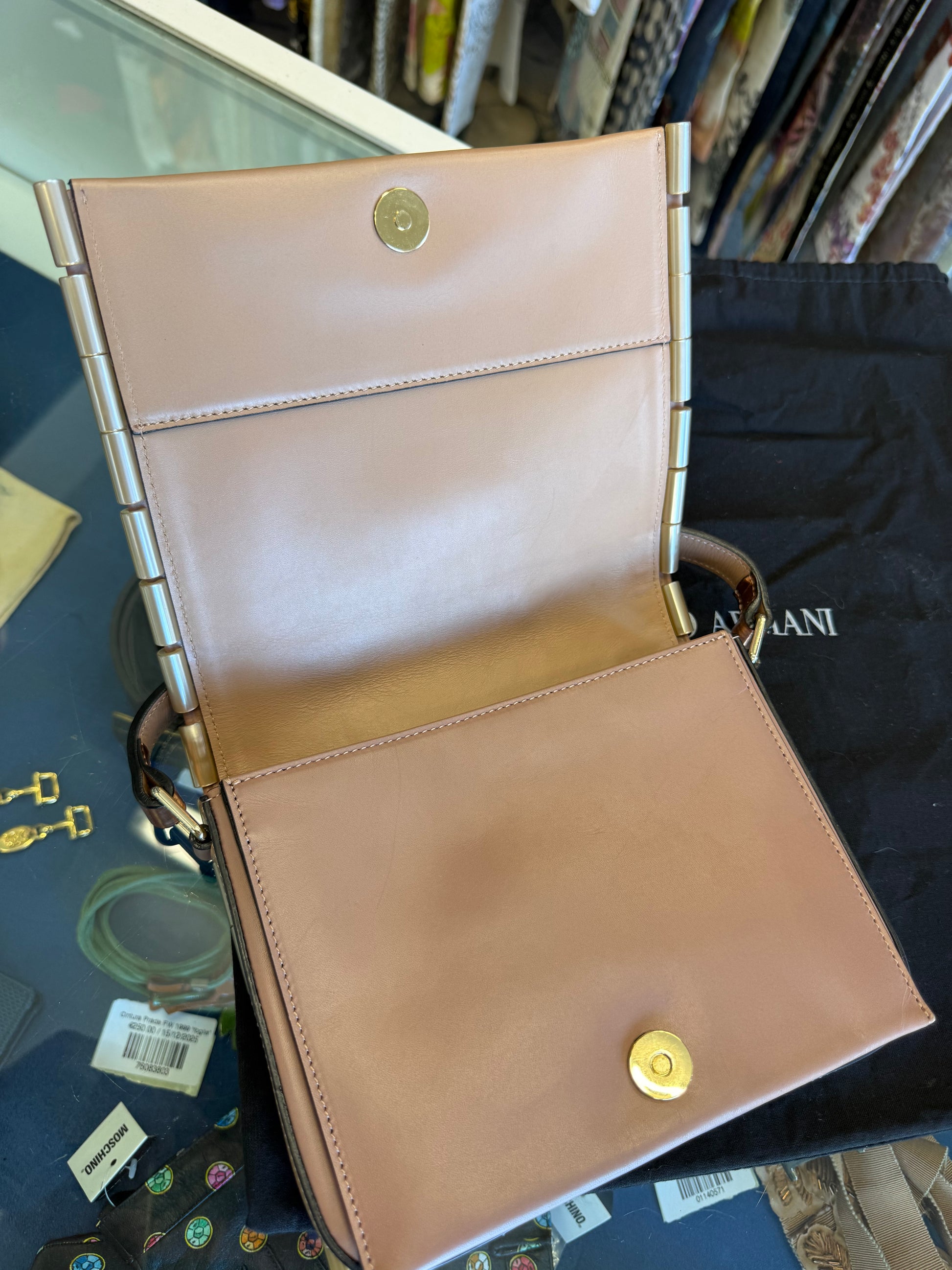 Borsa a mano Giorgio Armani in pelle nuova