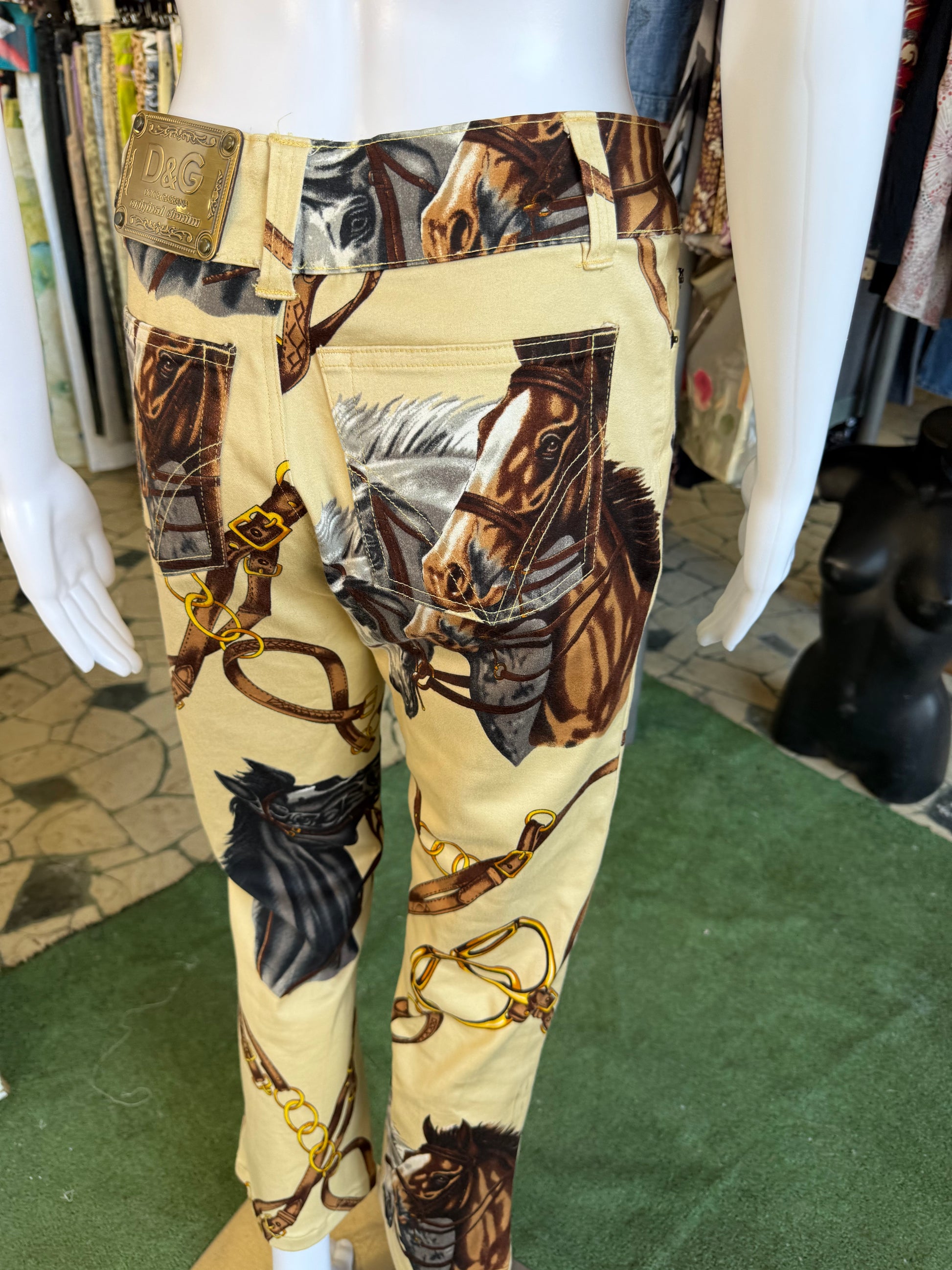 Jeans Dolce e Gabbana Cavalli 00s