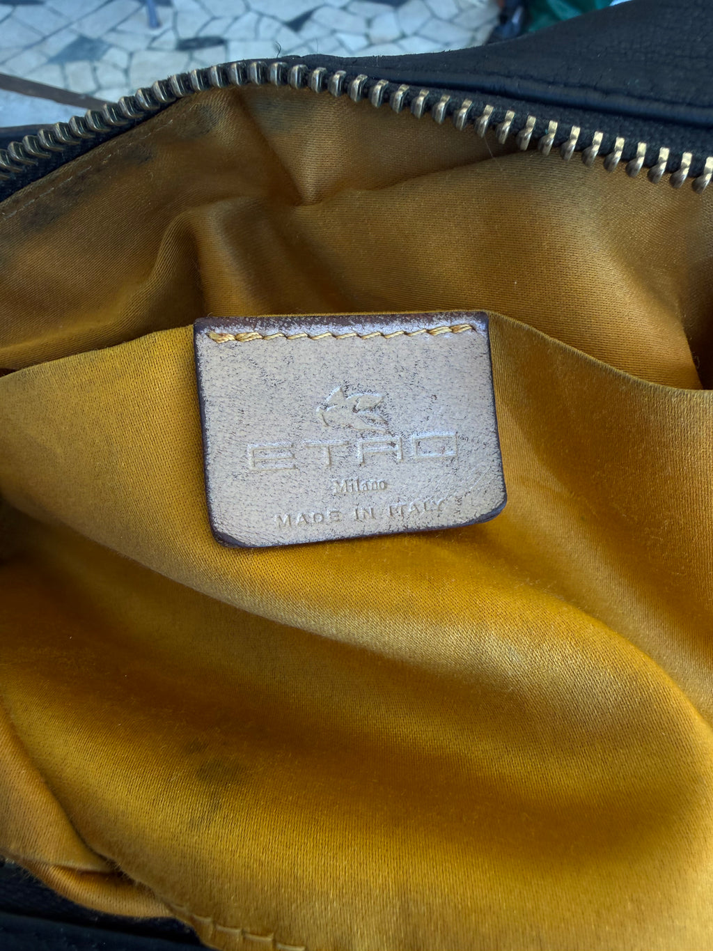 Borsa Etro ricamata in perline navajo 00s