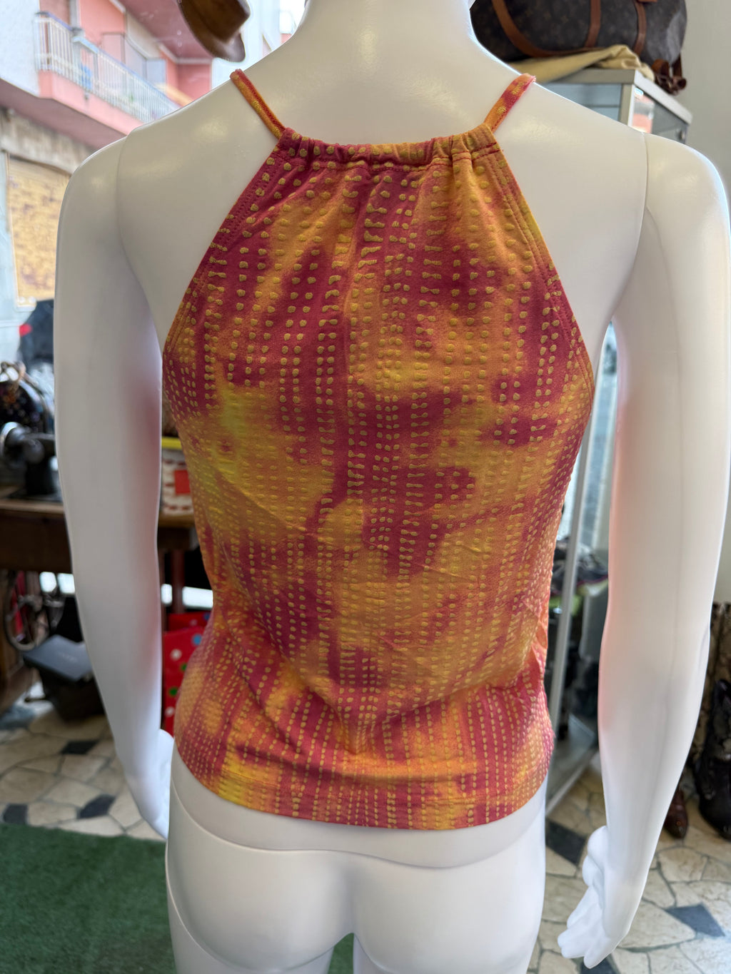 Top Roberto Cavalli nuvole / tramonto 90s