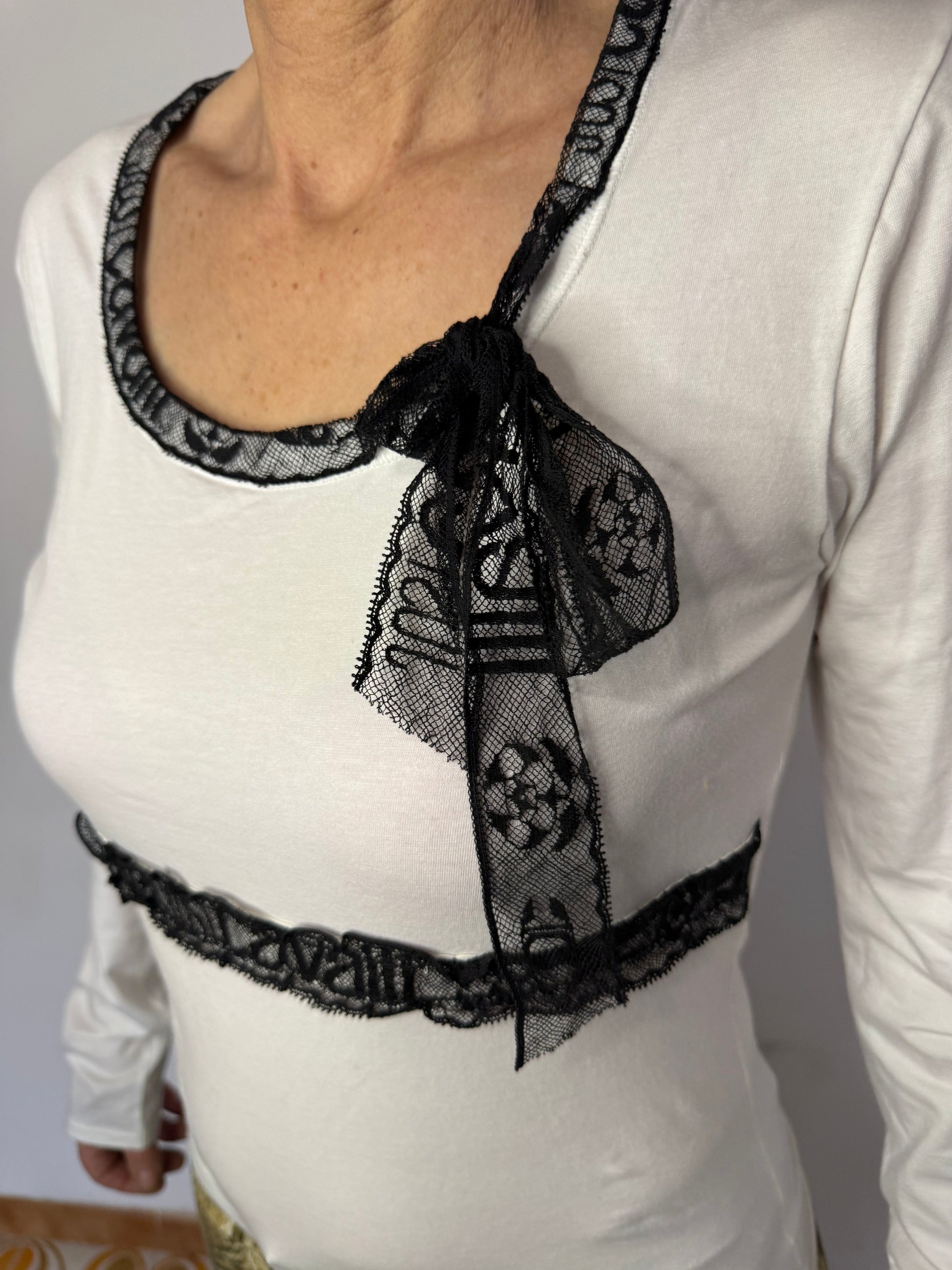 Top pizzo Roberto Cavalli Just 2000”