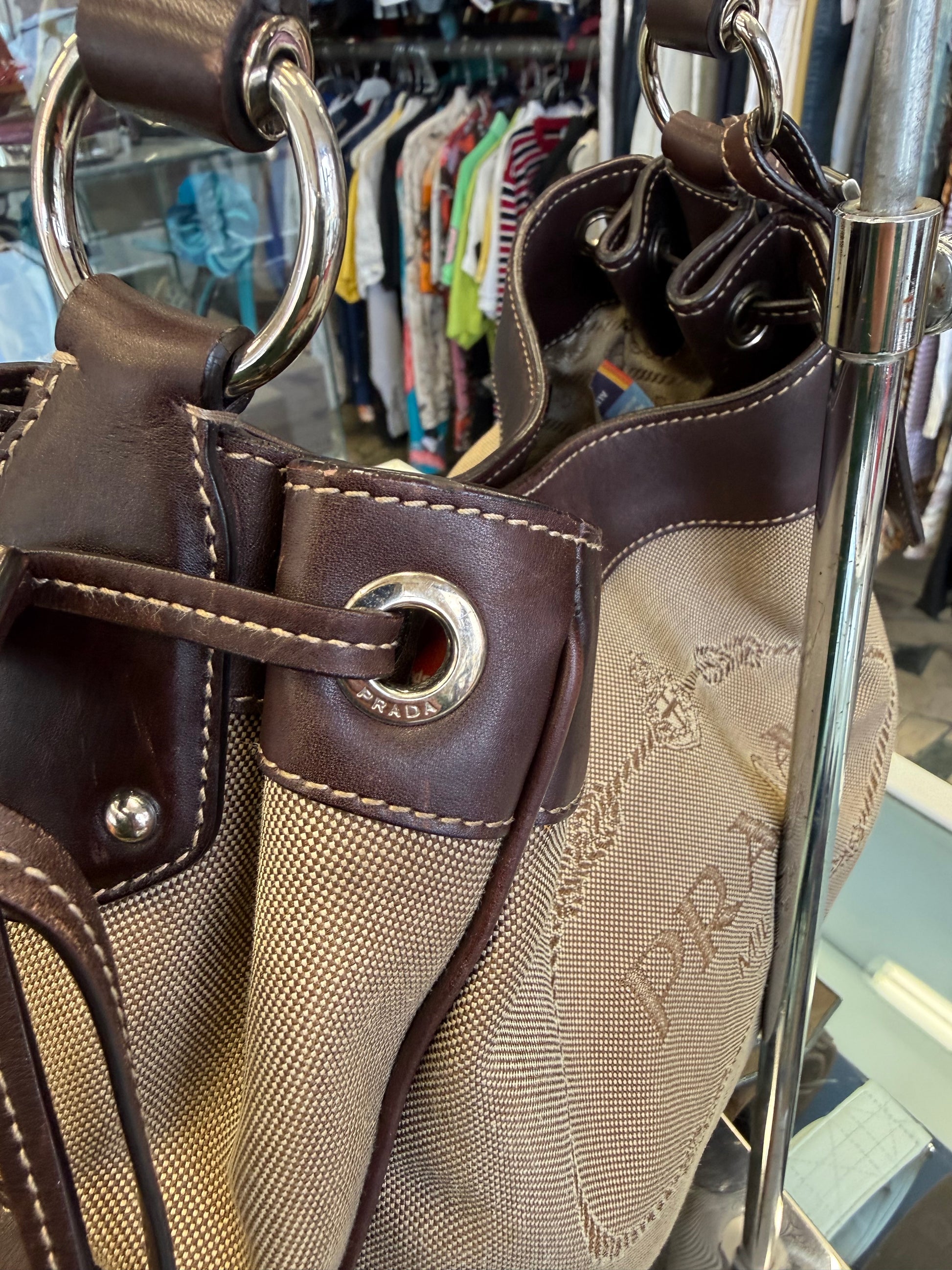 Borsa Prada Logo Jacquard 2000”