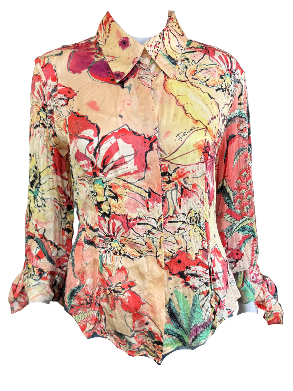 Camicia Roberto Cavalli SS2006 Just seta