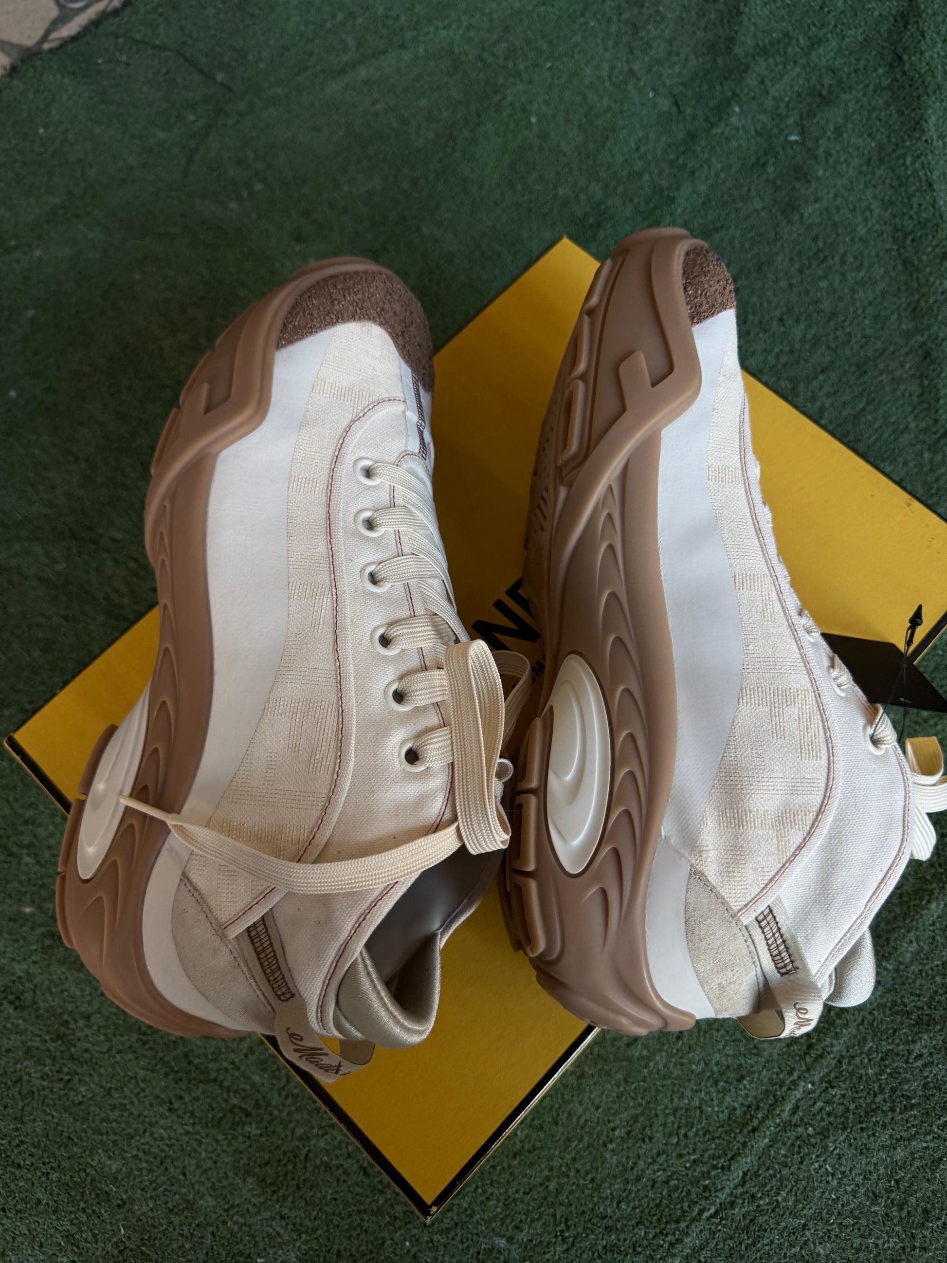 Sneakers Fendi SS2024 uomo FF nuove