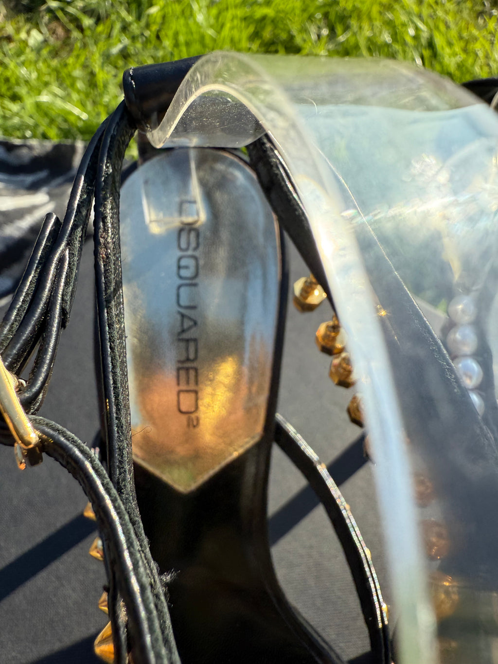 Sandali Dsquared2 gioiello anni 2000"