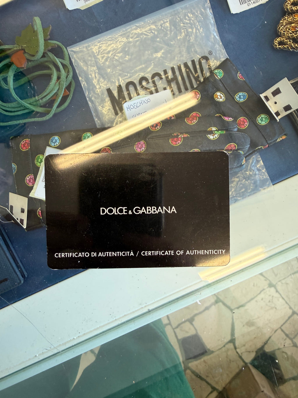 Borsa baguette Dolce&gabbana SS2004 quadrifoglio