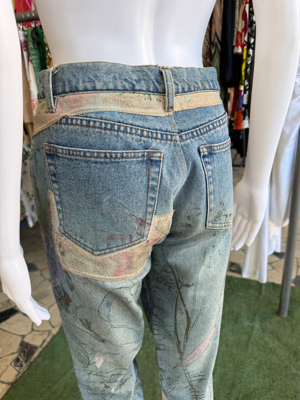 Jeans Roberto Cavalli Patchwork 2000”