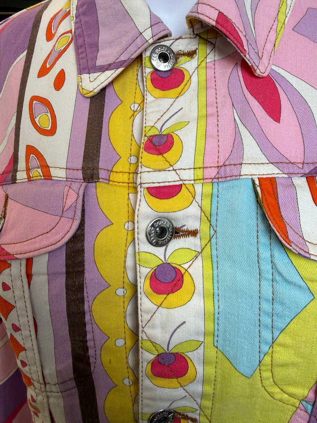 Giacca Dolce & Gabbana SS2002 “Get a clue “ stile Pucci