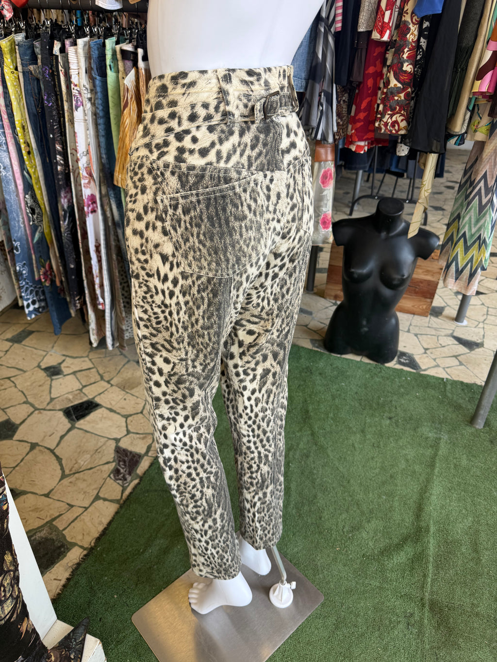 Jeans Roberto Cavalli just leopardo 00s