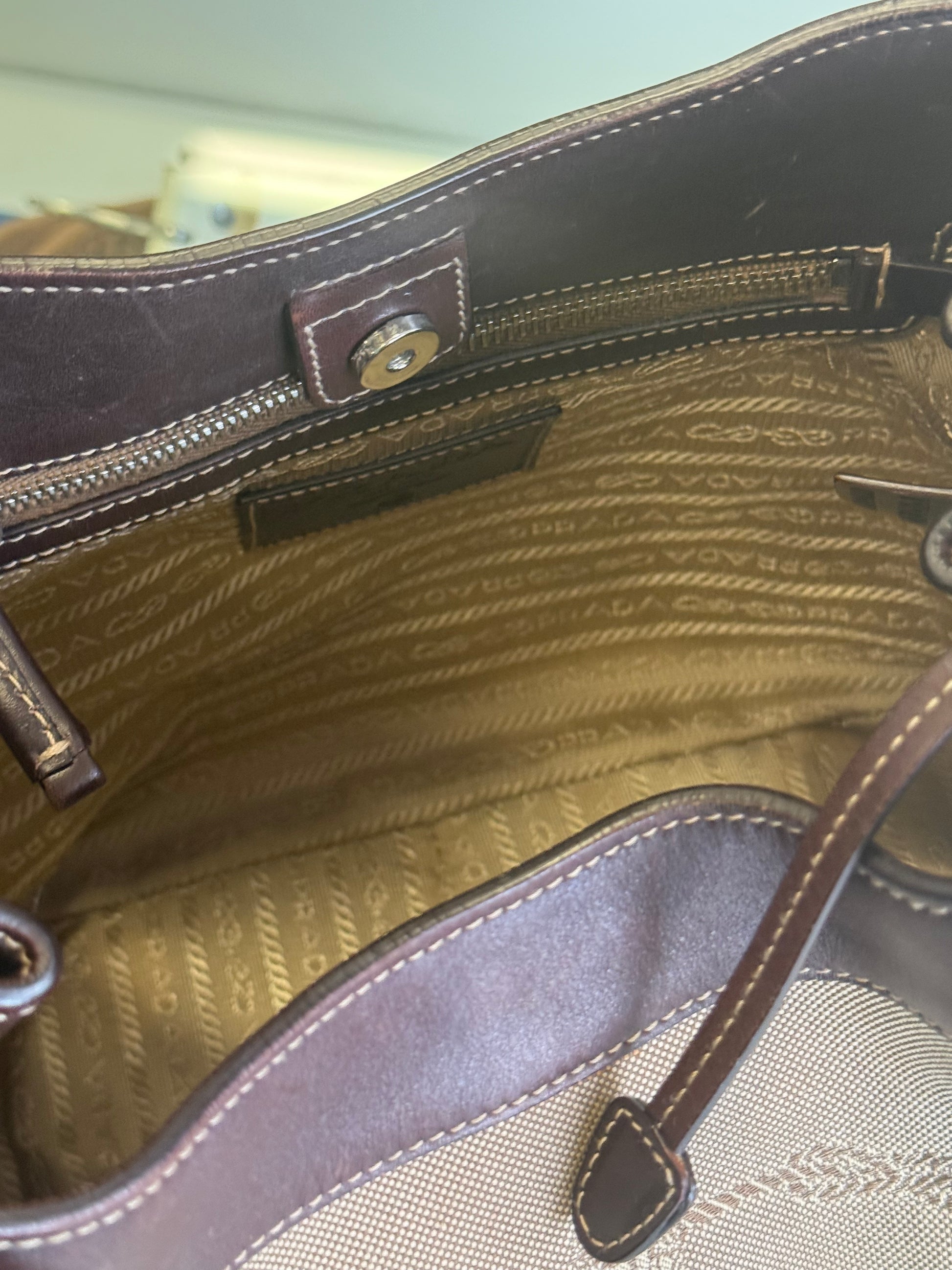 Borsa Prada Logo Jacquard 2000”